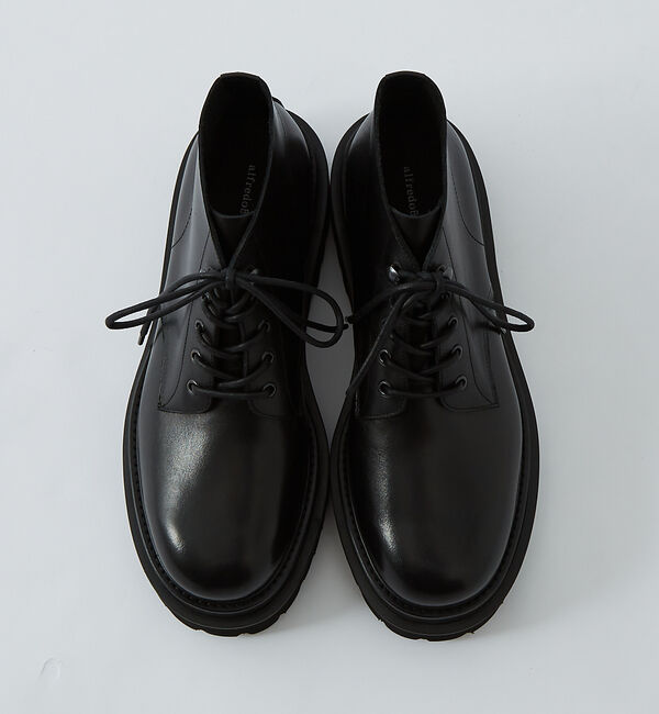 alfredoBANNISTER「ダブルソール レースアップ ブーツ」|ショートブーツ|