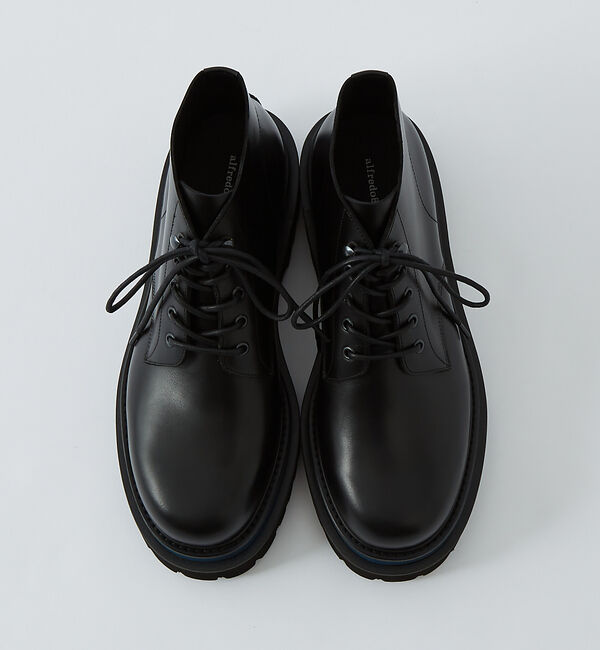 alfredoBANNISTER「ダブルソール レースアップ ブーツ」|ショートブーツ|