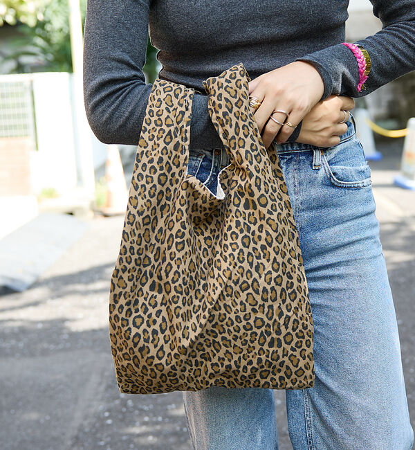 Rouge vif「【MASTER & CO】チノトートバッグスモール / 日本製 / レオパード」|トートバッグ|その他1