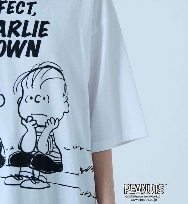 Rouge vif「【JOHNBULL/ジョンブル】PEANUTS プリントTシャツ / スヌーピー」|Tシャツ・カットソー|