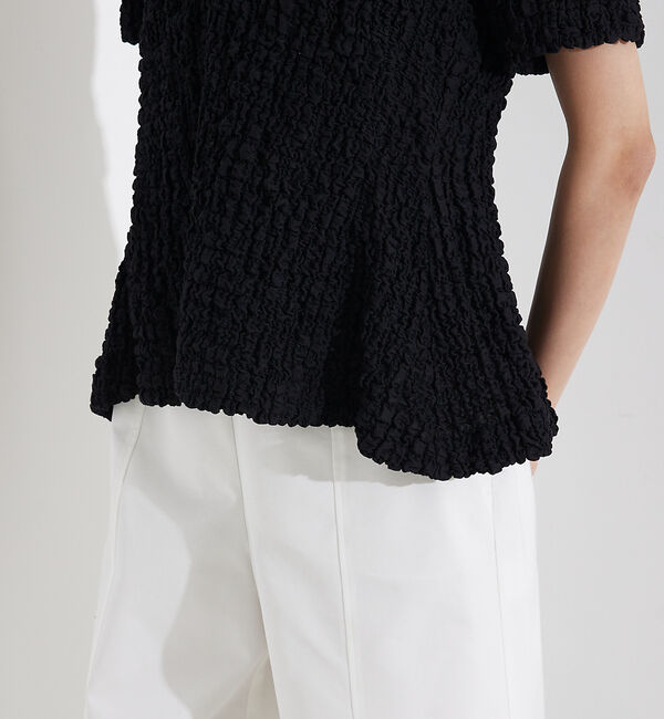 qualite「ペプラムシャツ」|Tシャツ・カットソー|