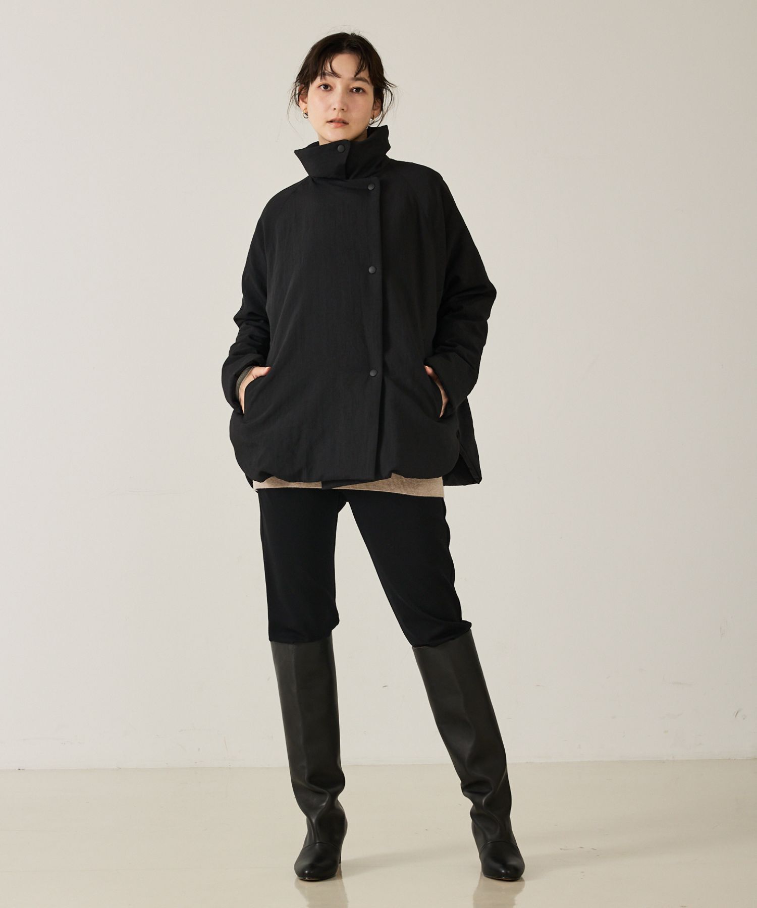 qualite「最終在庫入荷！在庫あるのみ！【冬のマストダウン】タスランポリミドルダウン」|ダウン|