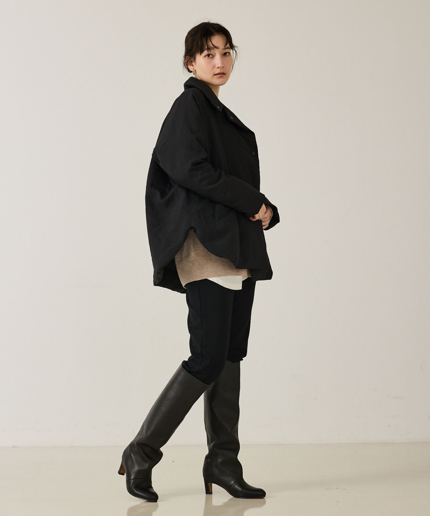 qualite「最終在庫入荷！在庫あるのみ！【冬のマストダウン】タスランポリミドルダウン」|ダウン|