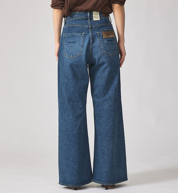 qualite「【YANUK】KATE (Loose Buggy) ワイドデニム」|デニム|