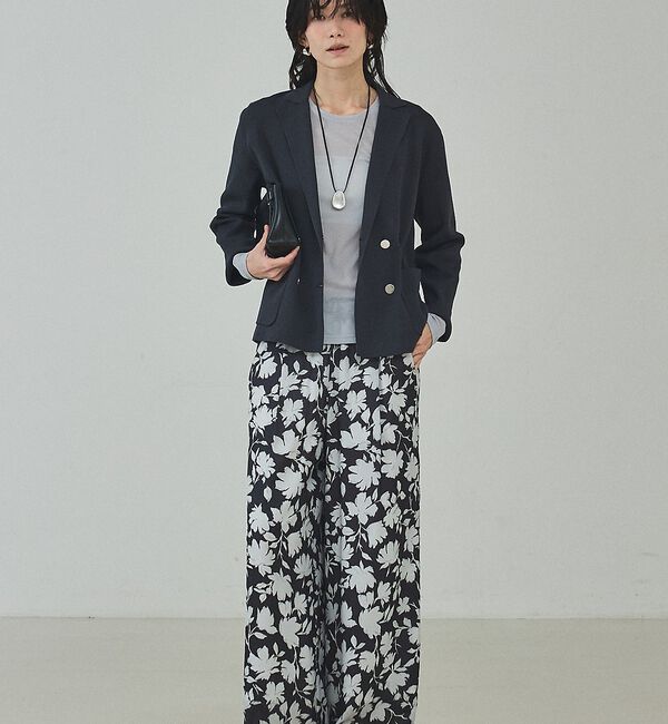 qualite「シルエットフラワーパンツ」|その他|