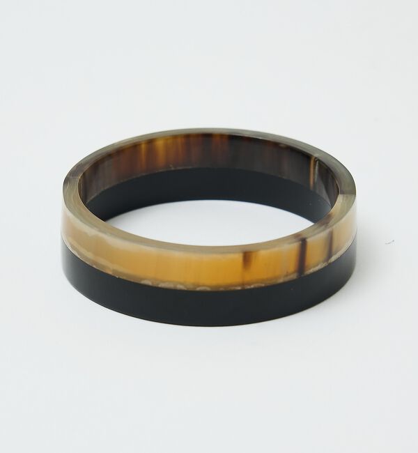 qualite「バッファローホーンウッドコンビバングル【予約】」|ブレスレット・バングル|