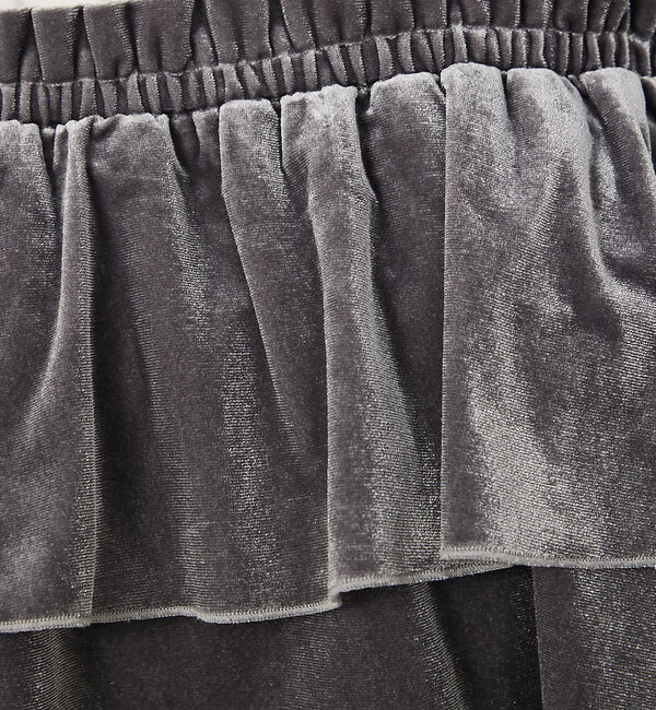 abahouse mavie「【WEB Domani掲載】ベロアビスチェ付ロンT」|Tシャツ・カットソー|