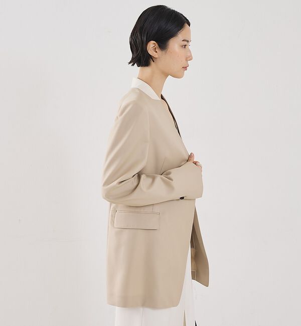 The Store by C' 「【COCUCA】ノーカラージャケット【予約】」|ノーカラージャケット|