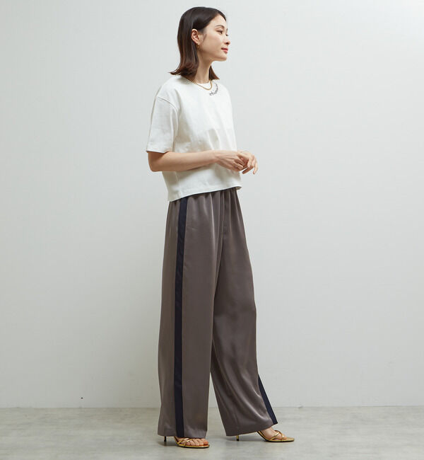 Soffitto「製品染コンパクトロゴ入りTシャツ」|Tシャツ・カットソー|