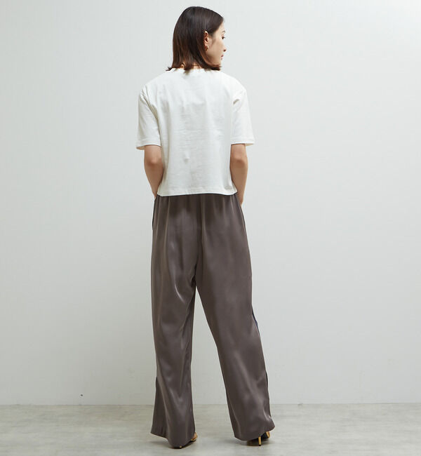 Soffitto「製品染コンパクトロゴ入りTシャツ」|Tシャツ・カットソー|