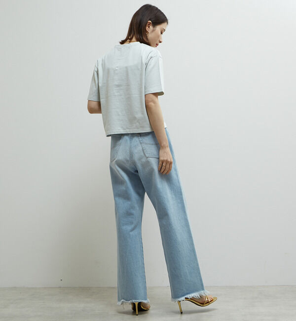 Soffitto「製品染コンパクトロゴ入りTシャツ」|Tシャツ・カットソー|