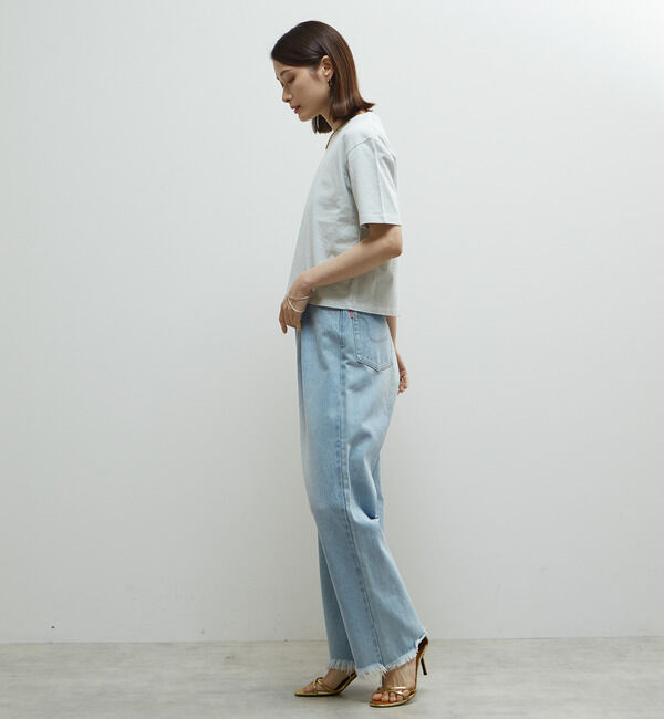 Soffitto「製品染コンパクトロゴ入りTシャツ」|Tシャツ・カットソー|