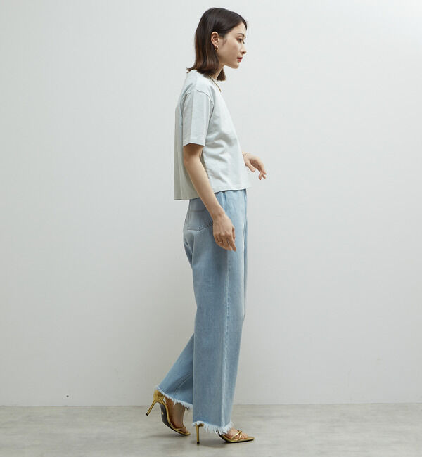 Soffitto「製品染コンパクトロゴ入りTシャツ」|Tシャツ・カットソー|