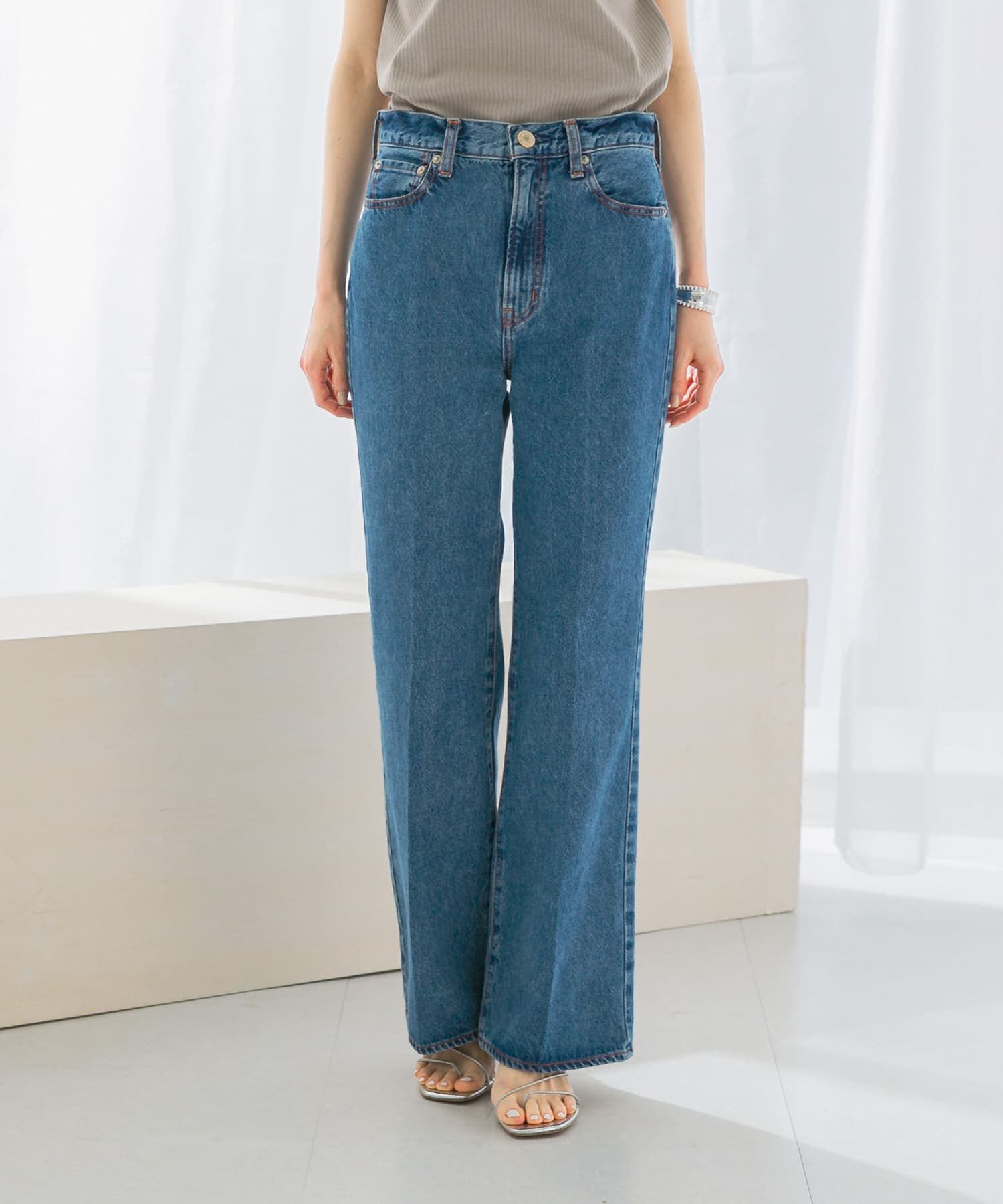 URBAN RESEARCH ROSSO「NEEDBY heritage　ANNIE PANTS」|デニム|