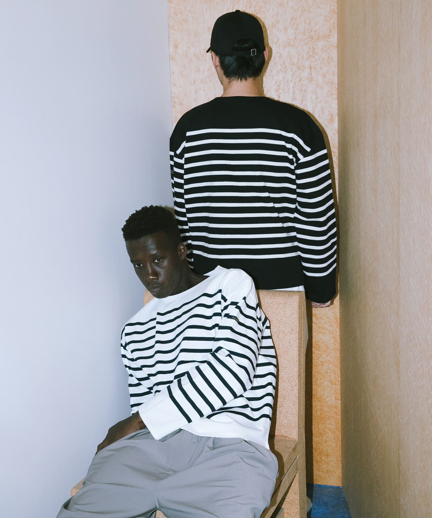 URBAN RESEARCH「『別注』Le minor &times; REVERBERATE &times; UR　MARINIERE」|Tシャツ・カットソー|