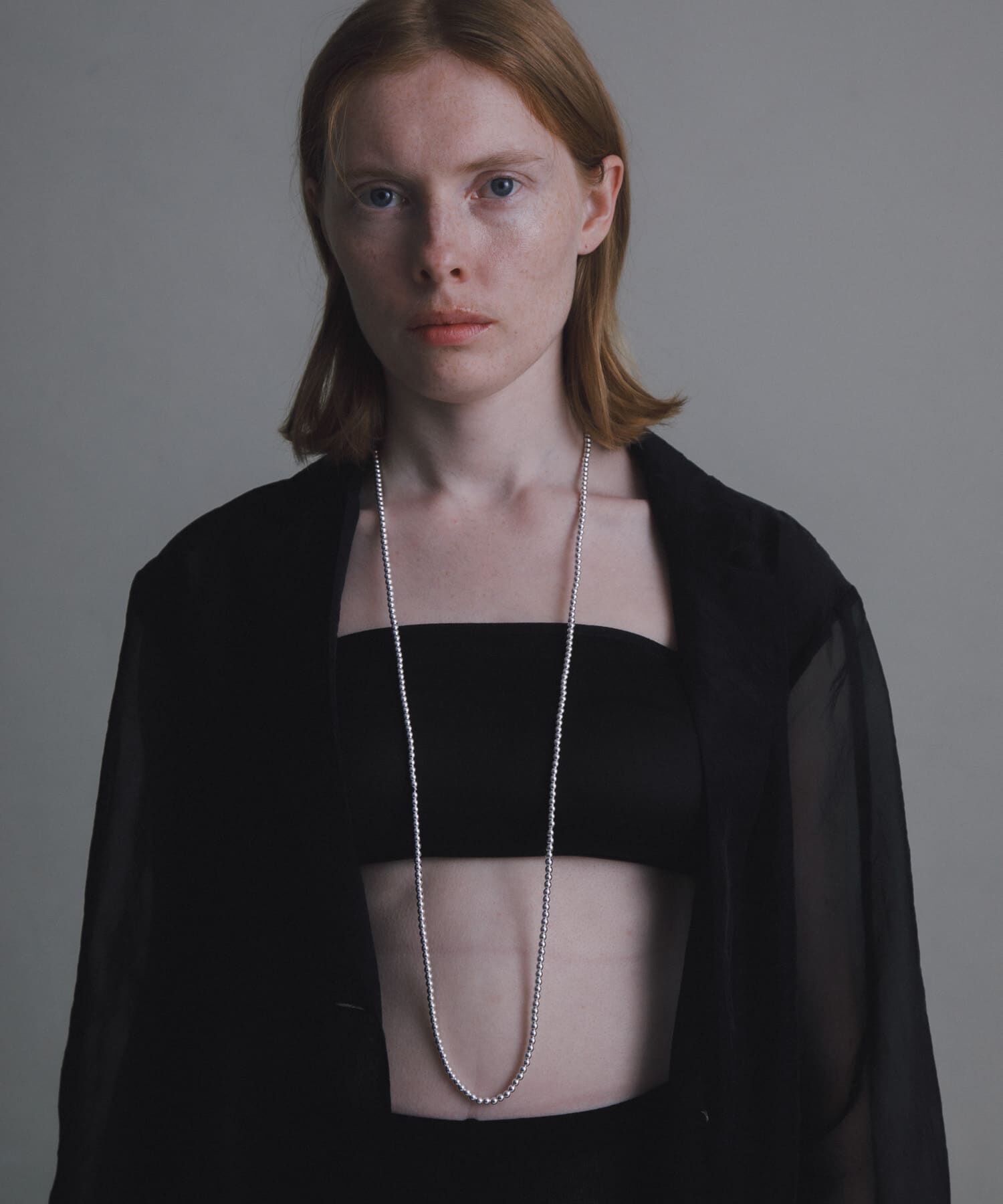 URBAN RESEARCH「decor『デコール』　Hematite4mmBallnecklace」|ネックレス|