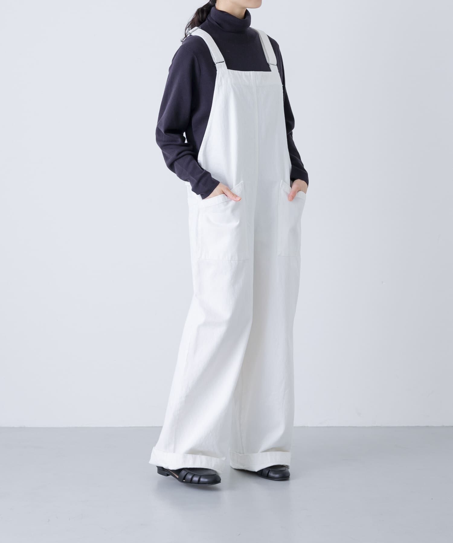 かぐれ「バッククロスサロペット」|スカート|