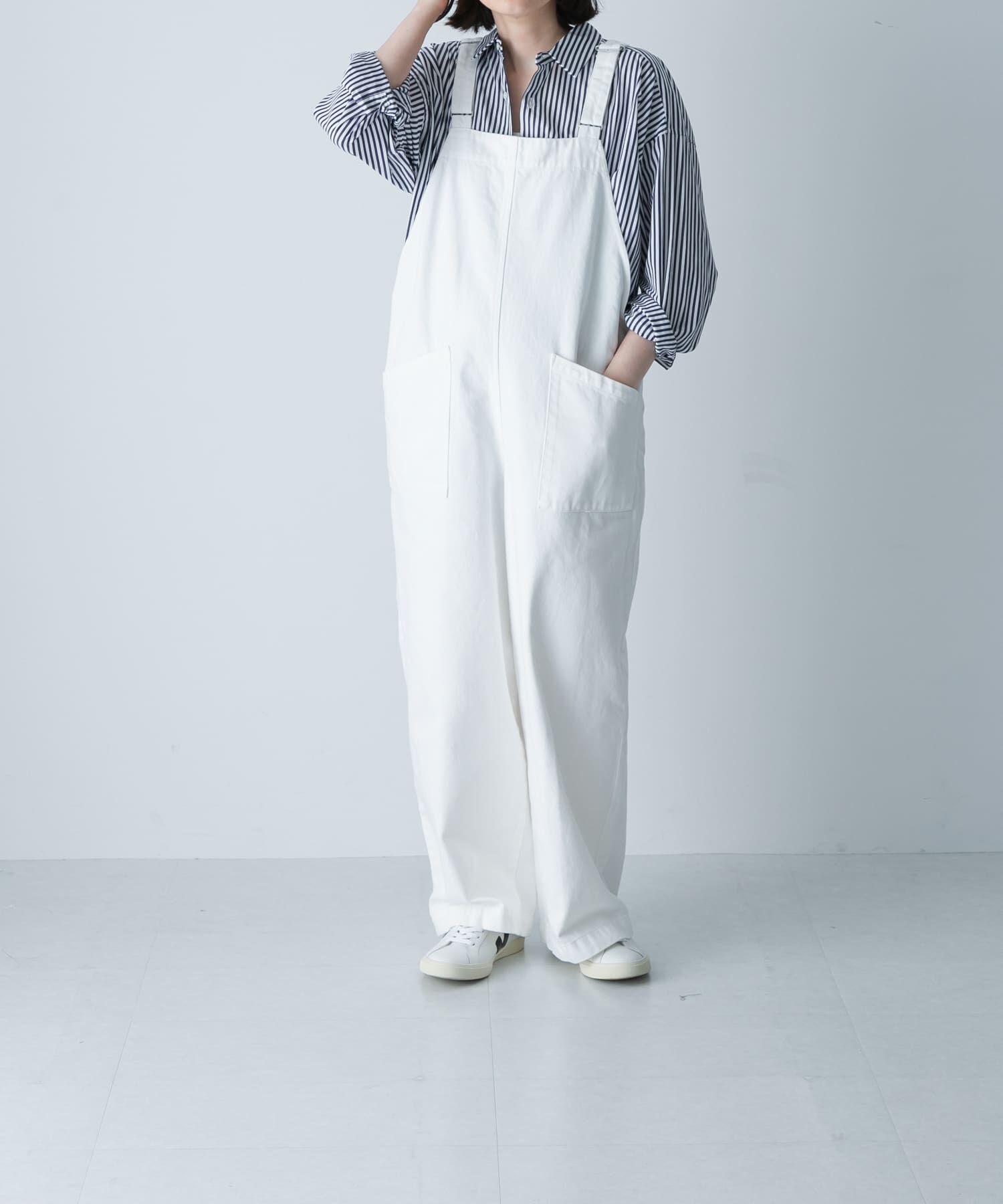 かぐれ「バッククロスサロペット」|スカート|