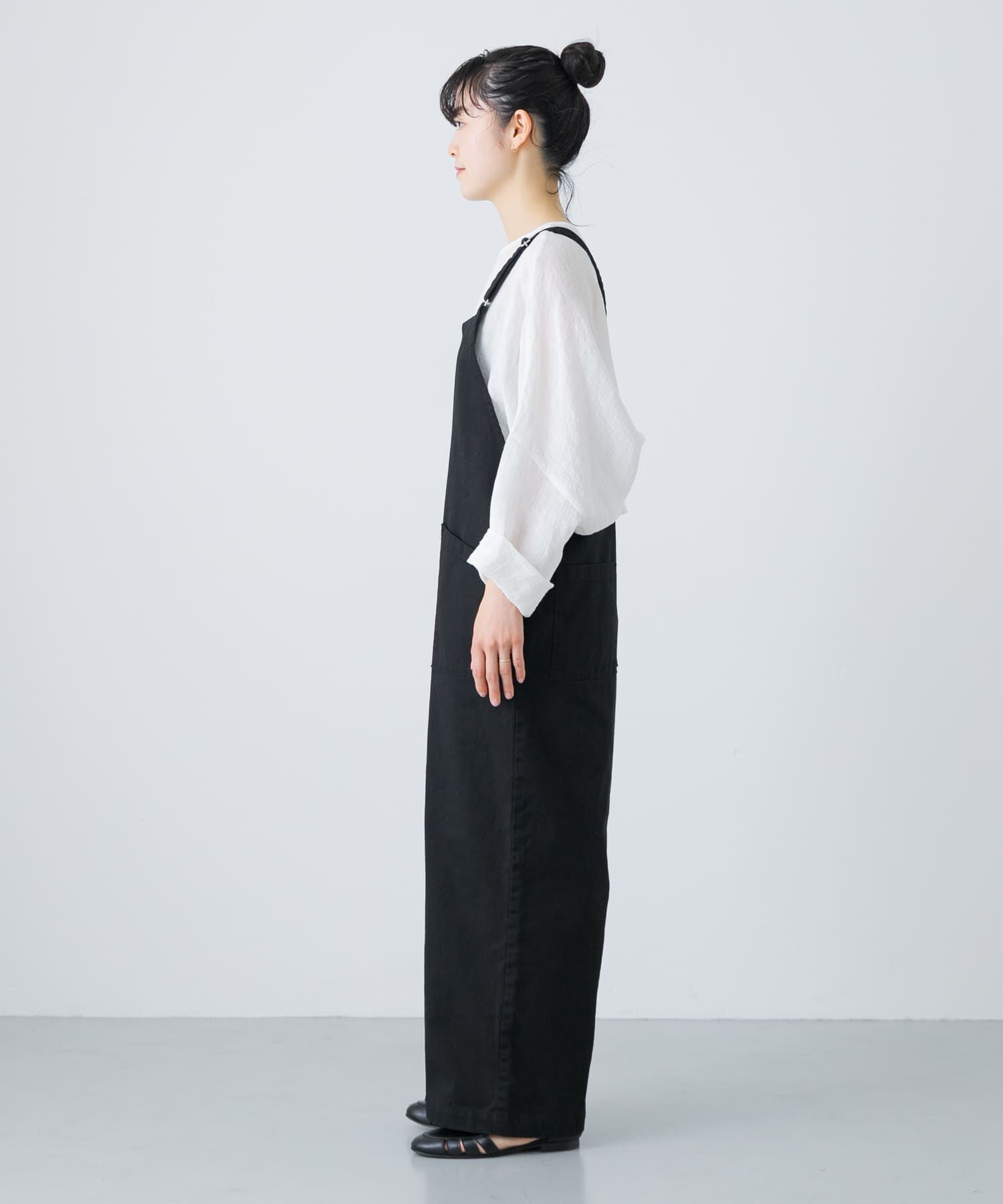 かぐれ「バッククロスサロペット」|スカート|