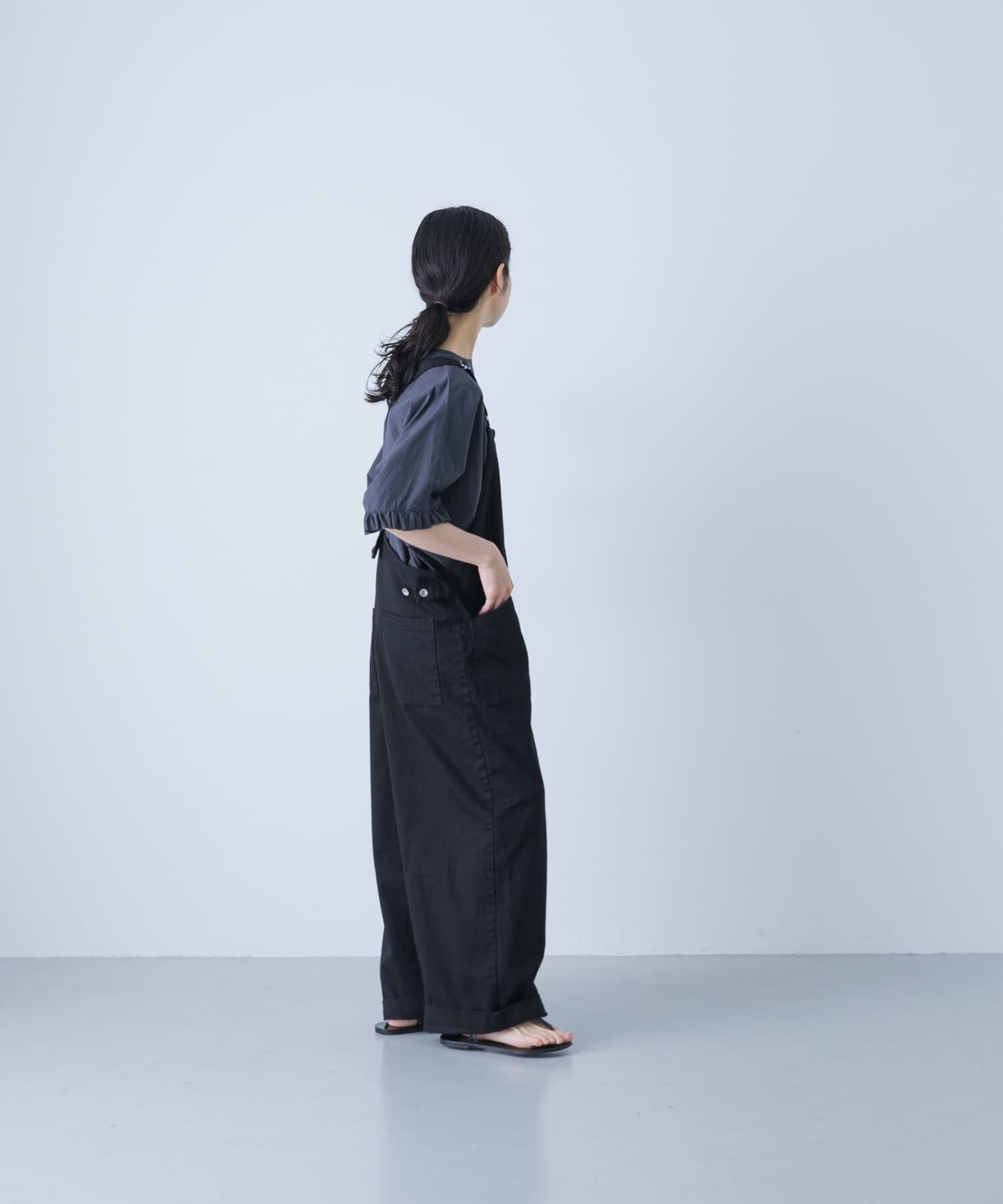 かぐれ「バッククロスサロペット」|スカート|