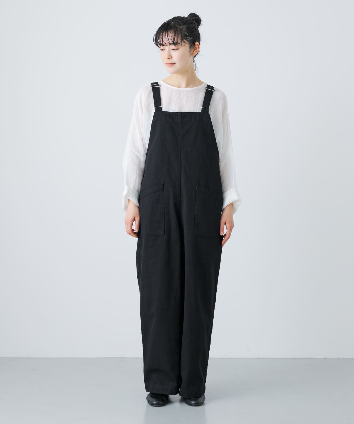 かぐれ「バッククロスサロペット」|スカート|