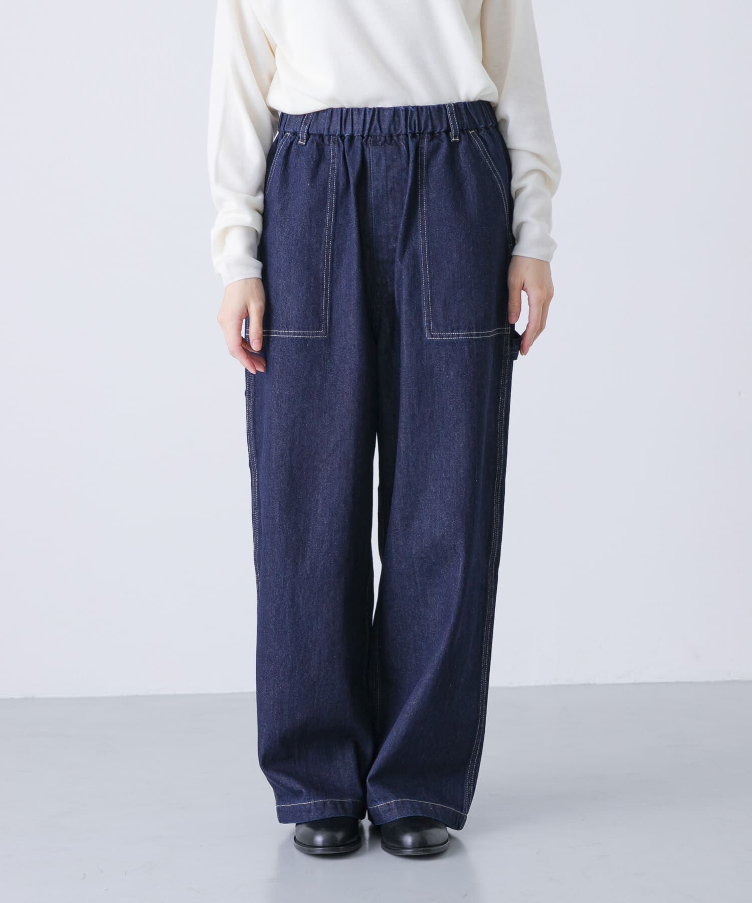 かぐれ「デニムイージーペインターパンツ」|その他|