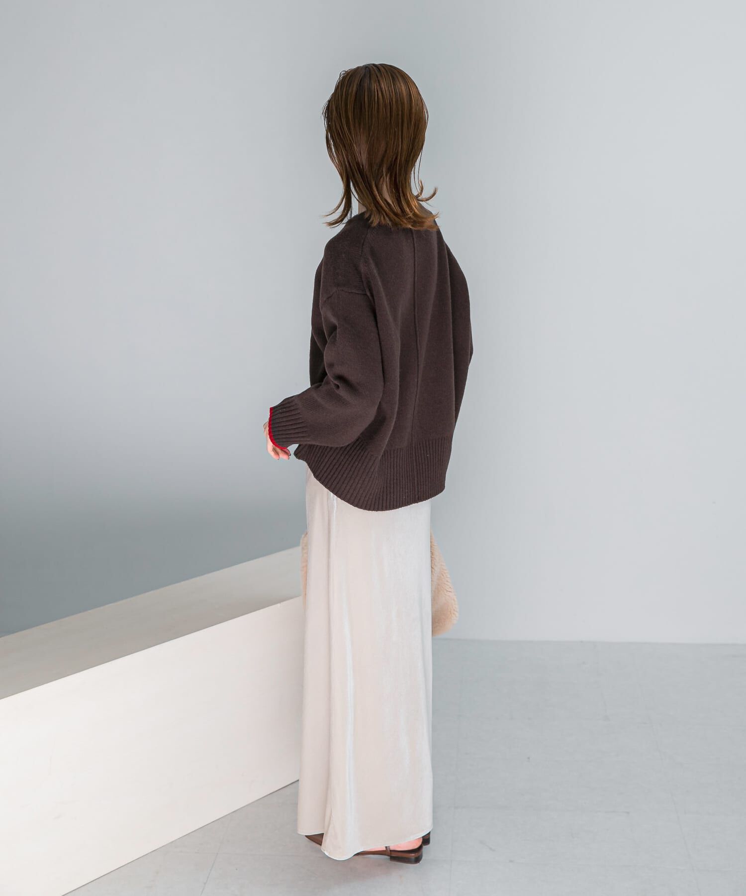 URBAN RESEARCH ROSSO「『WEB/一部店舗限定』エクストラファインシームデザインニット」|ニット・セーター|