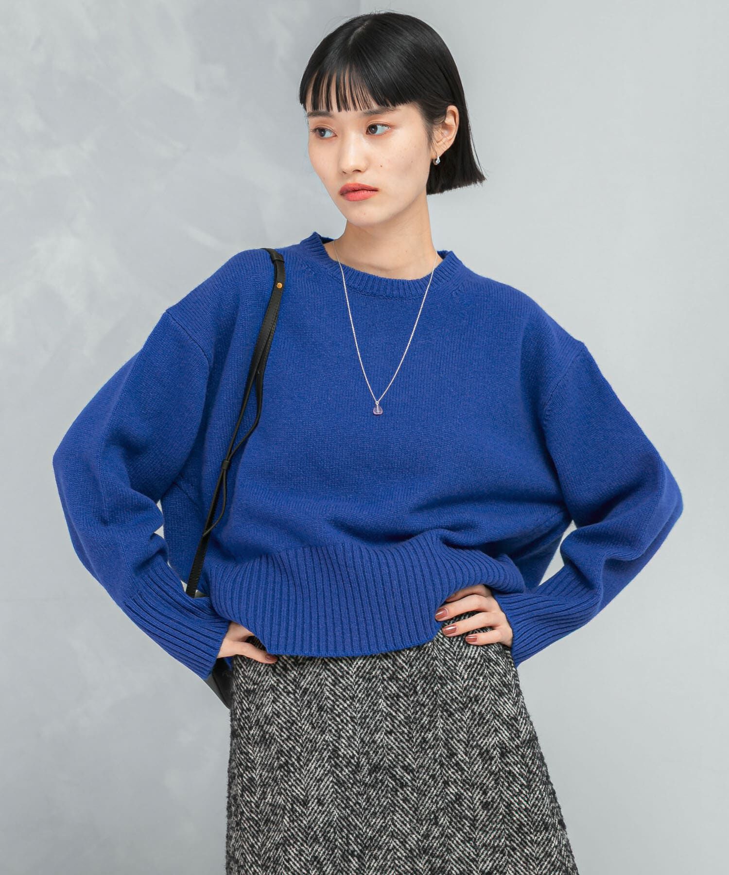 URBAN RESEARCH ROSSO「『WEB/一部店舗限定』エクストラファインシームデザインニット」|ニット・セーター|