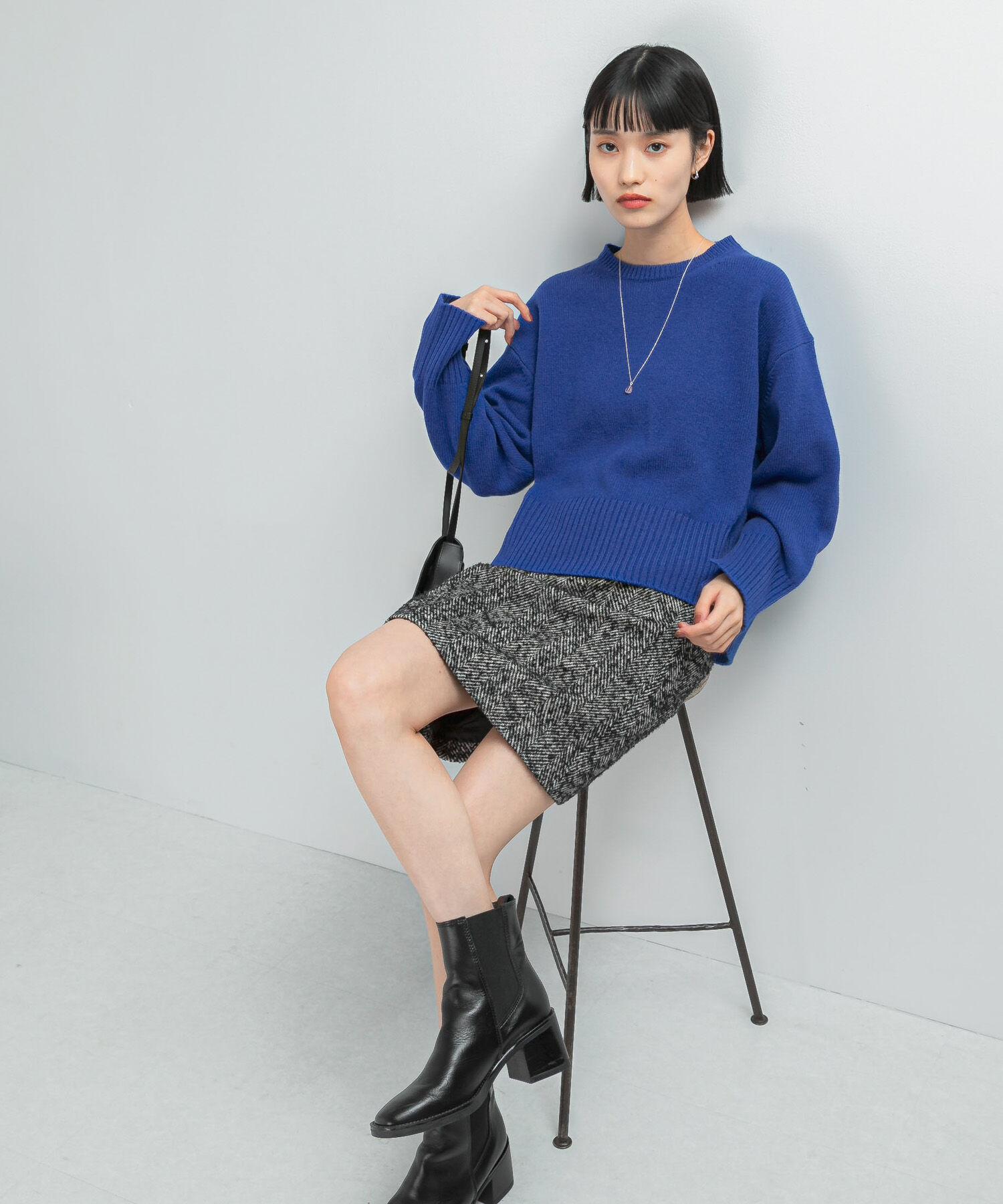 URBAN RESEARCH ROSSO「『WEB/一部店舗限定』エクストラファインシームデザインニット」|ニット・セーター|