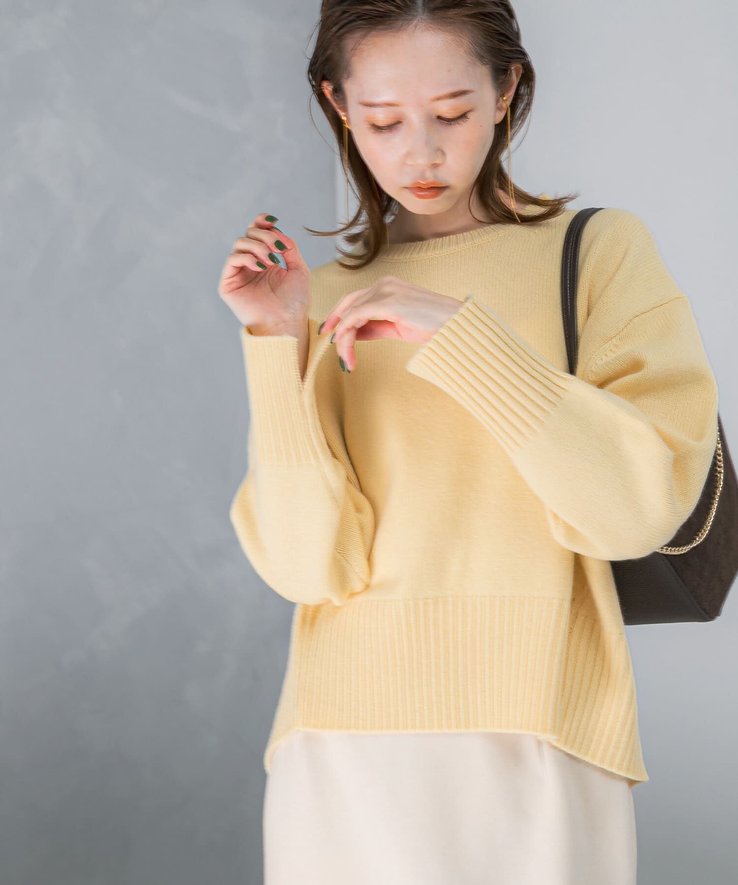 URBAN RESEARCH ROSSO「『WEB/一部店舗限定』エクストラファインシームデザインニット」|ニット・セーター|