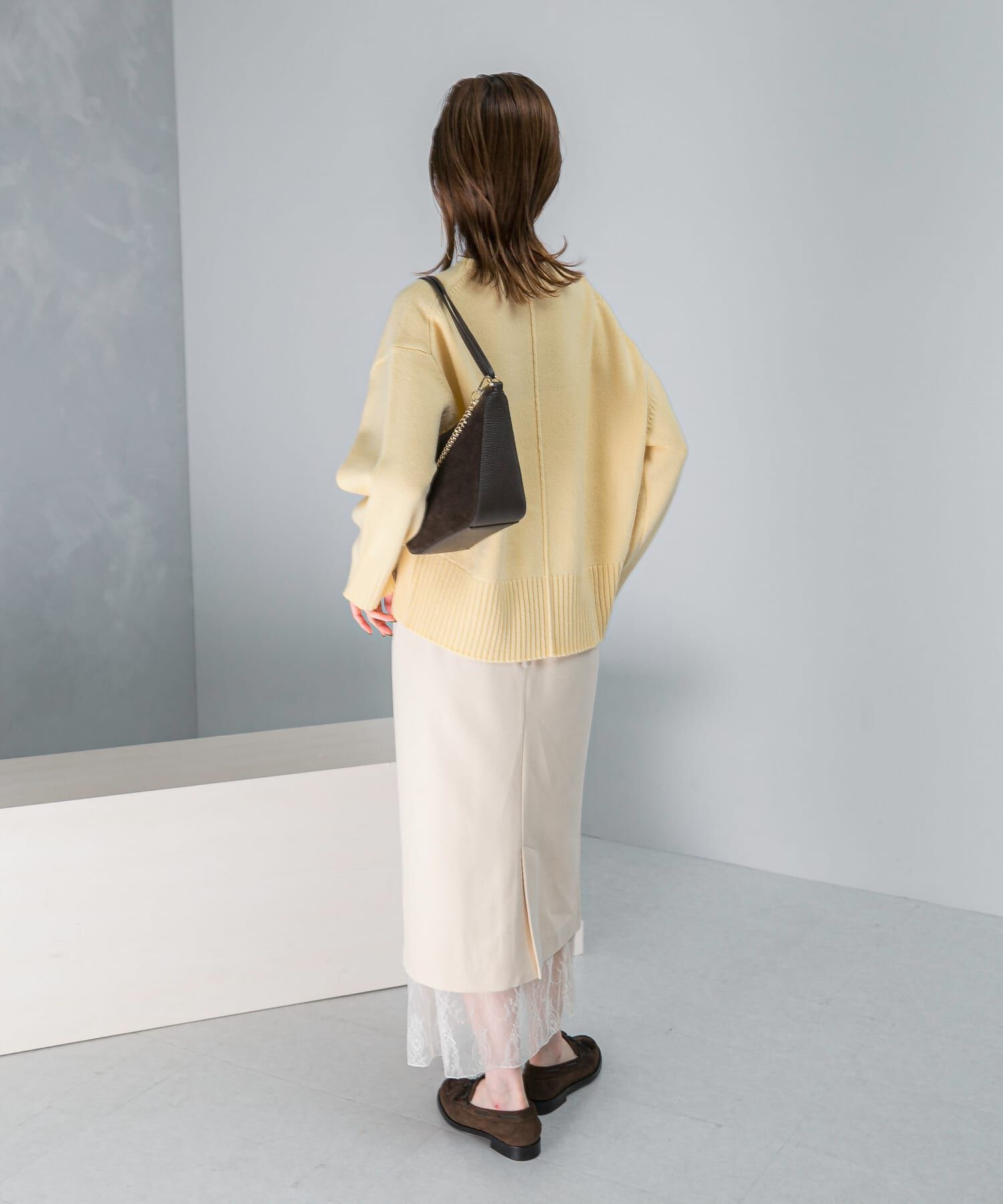 URBAN RESEARCH ROSSO「『WEB/一部店舗限定』エクストラファインシームデザインニット」|ニット・セーター|