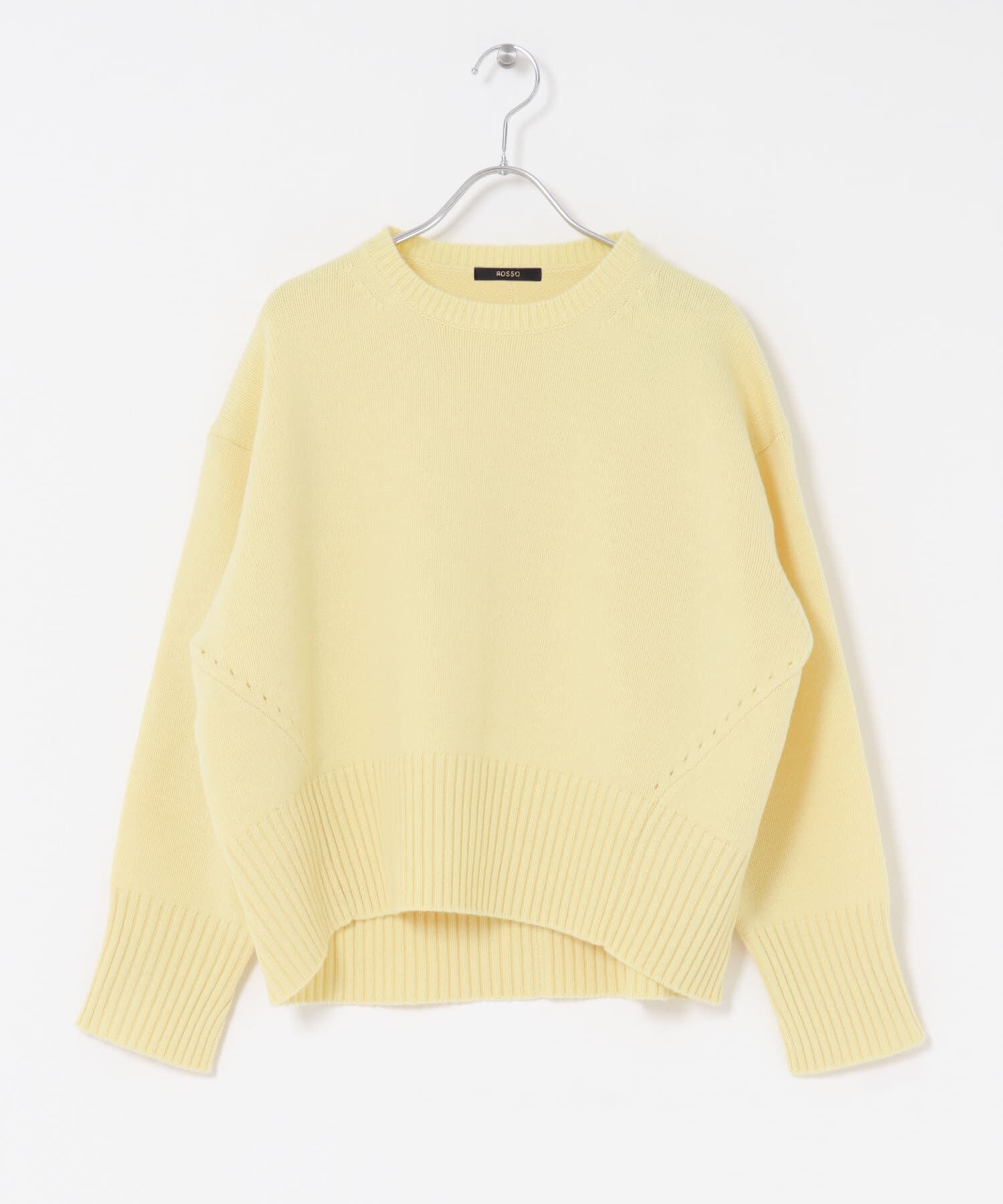 URBAN RESEARCH ROSSO「『WEB/一部店舗限定』エクストラファインシームデザインニット」|ニット・セーター|