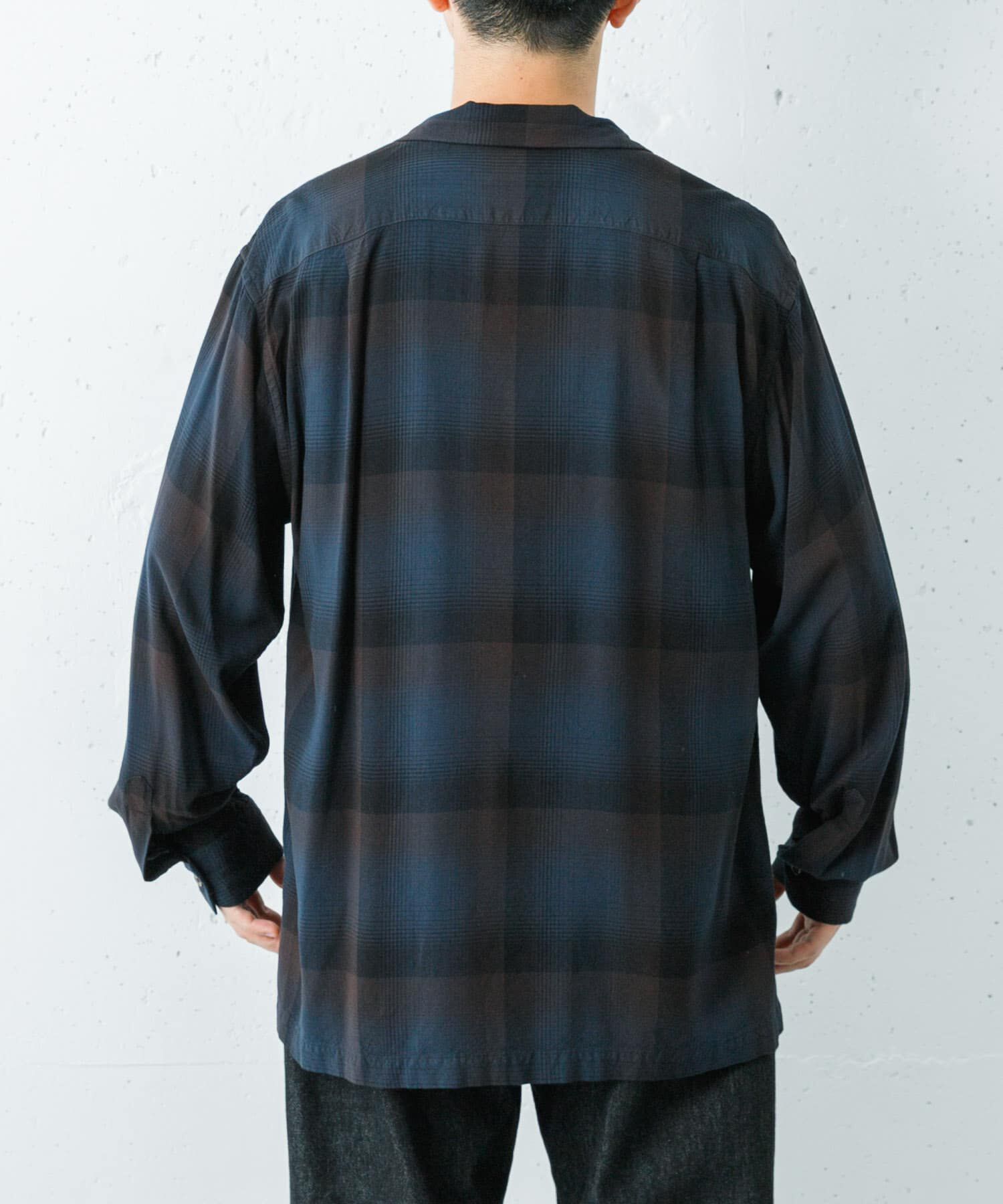 URBAN RESEARCH「new basic　BISHU RAYON CHECK SHIRTS」|シャツ・ブラウス|