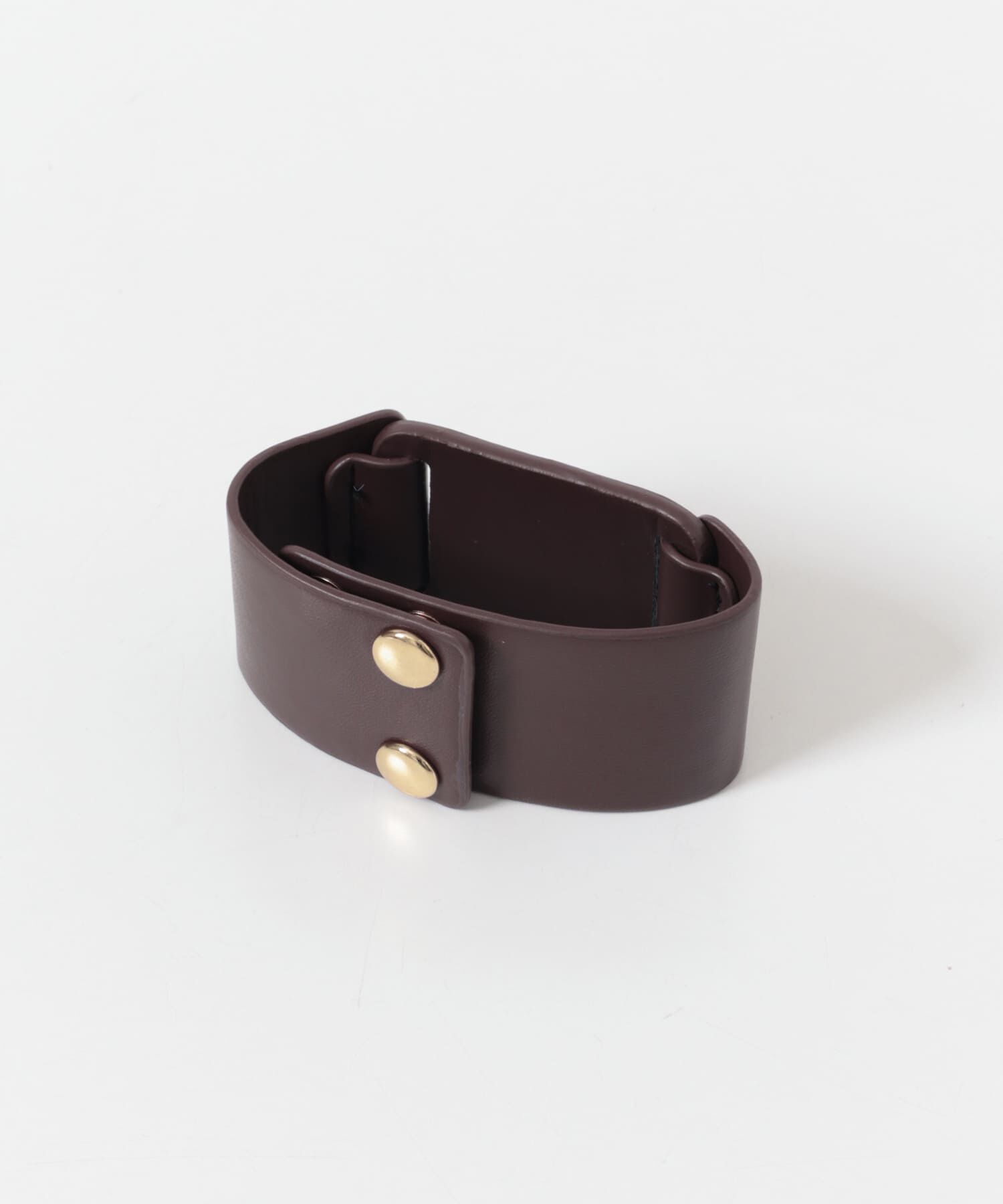 SMELLY「レザーワイドブレスレット」|ブレスレット・バングル|