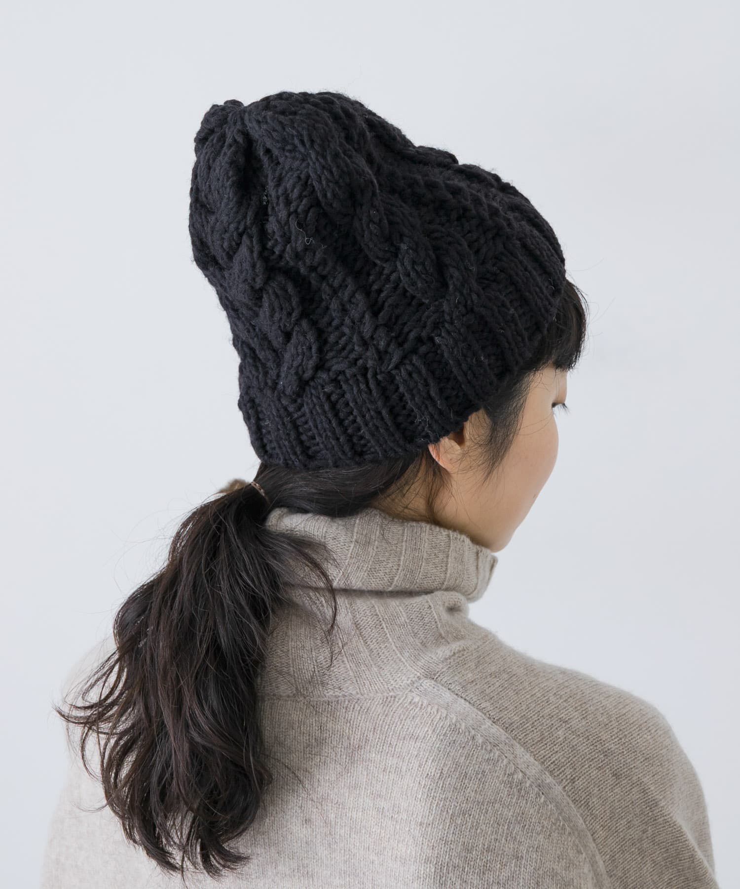 かぐれ「ペルーアランニットキャップ」|ニット帽|
