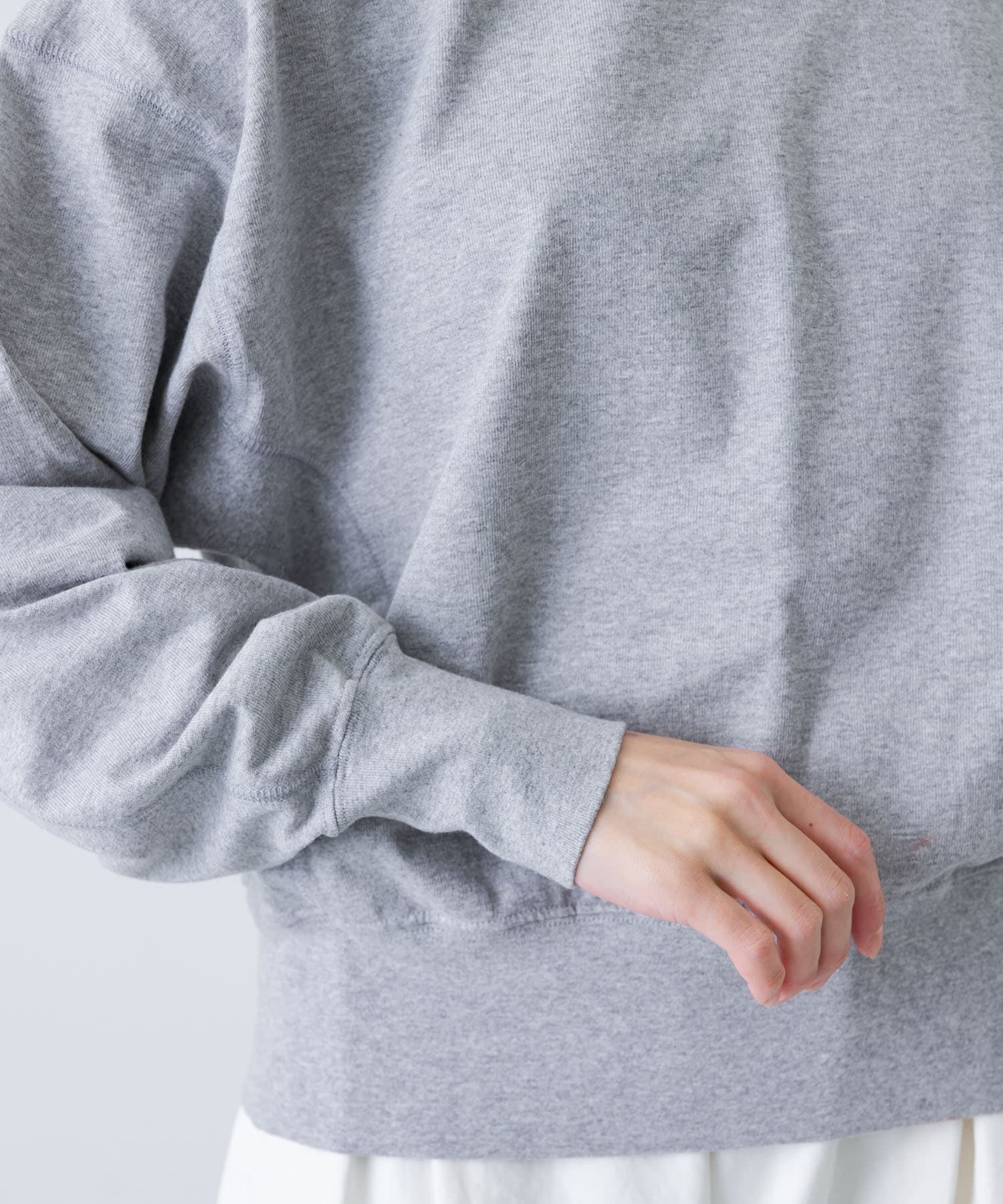 かぐれ「オープンエンドクルーネックプルオーバー」|Tシャツ・カットソー|