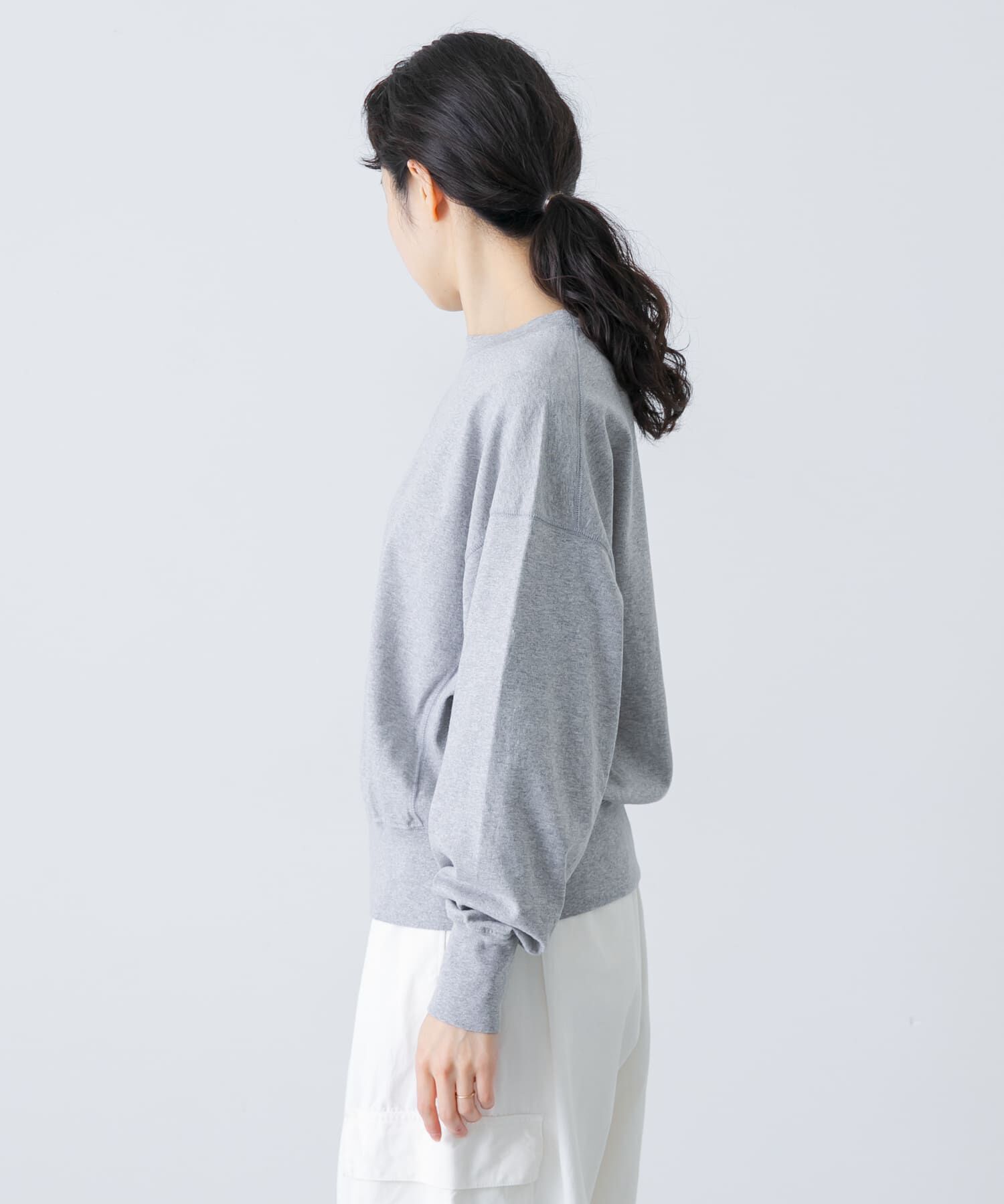 かぐれ「オープンエンドクルーネックプルオーバー」|Tシャツ・カットソー|