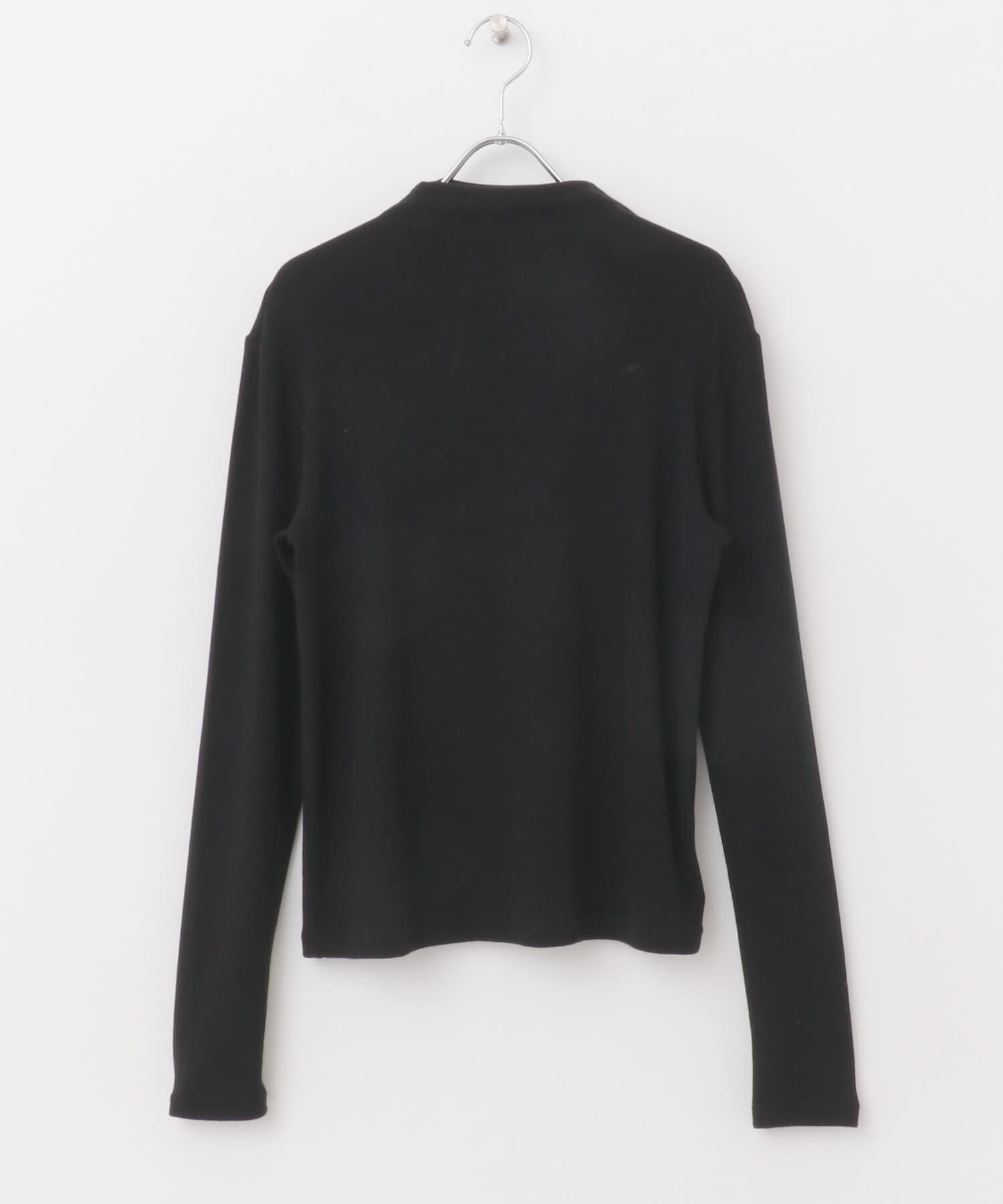 かぐれ「ボトルネックソフトリブカットソー」|Tシャツ・カットソー|