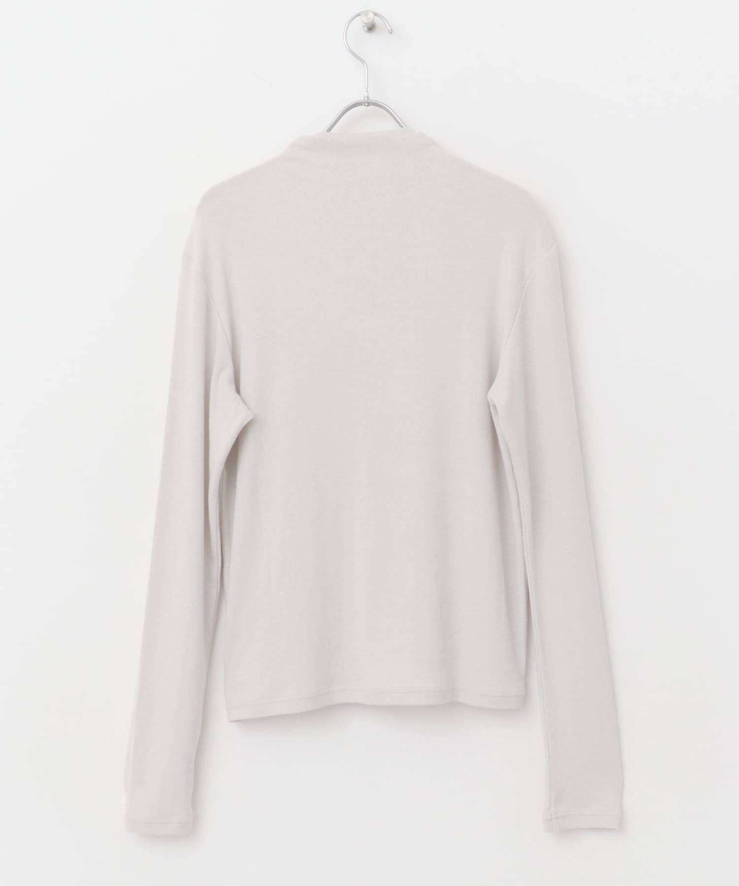 かぐれ「ボトルネックソフトリブカットソー」|Tシャツ・カットソー|