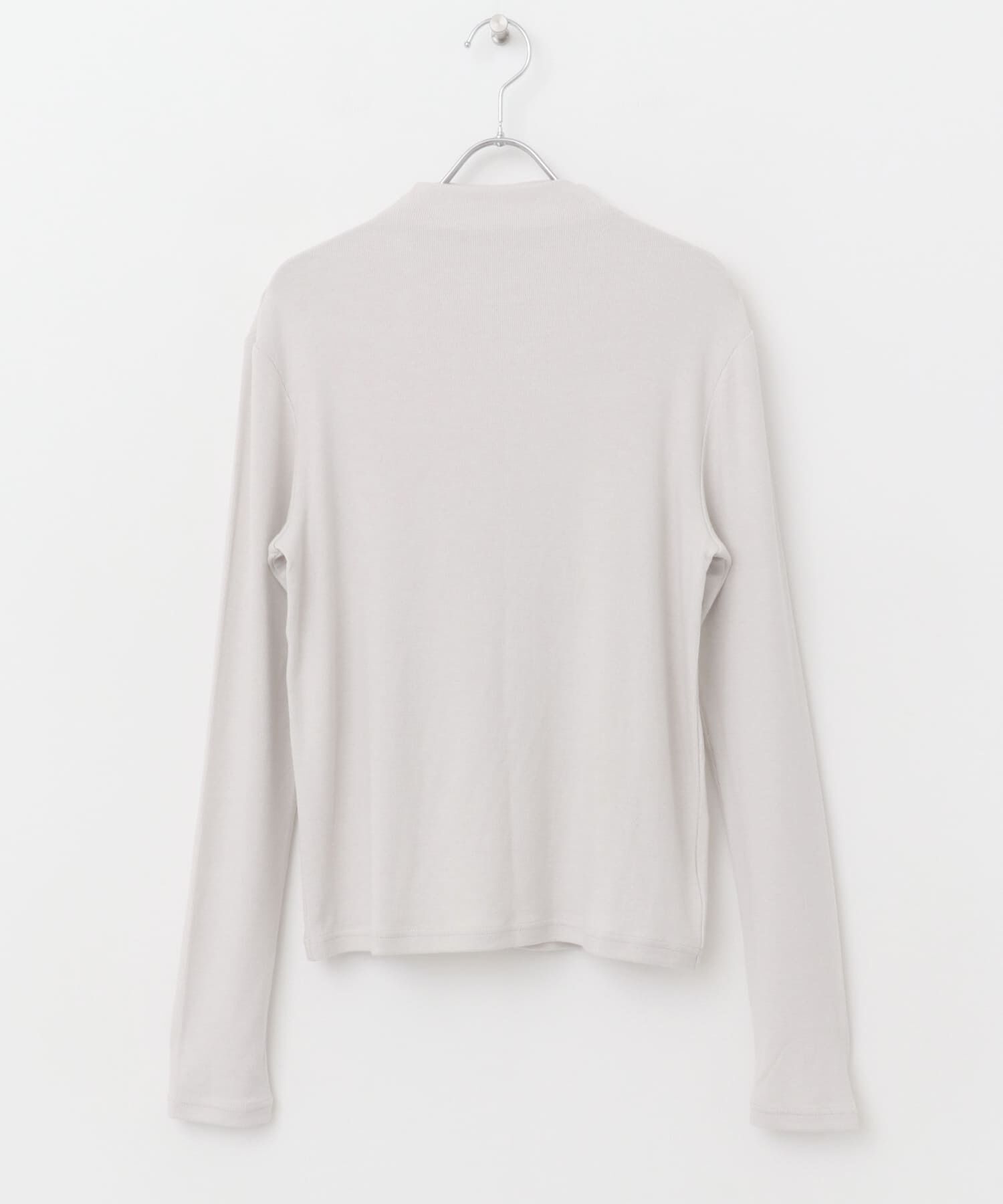 かぐれ「ボトルネックソフトリブカットソー」|Tシャツ・カットソー|