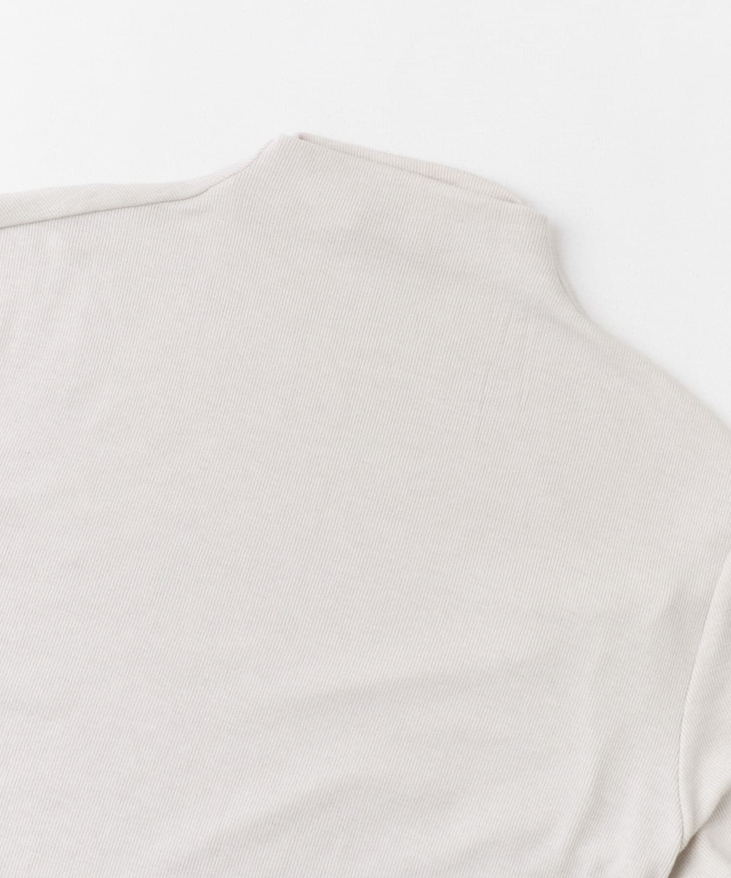 かぐれ「ボトルネックソフトリブカットソー」|Tシャツ・カットソー|