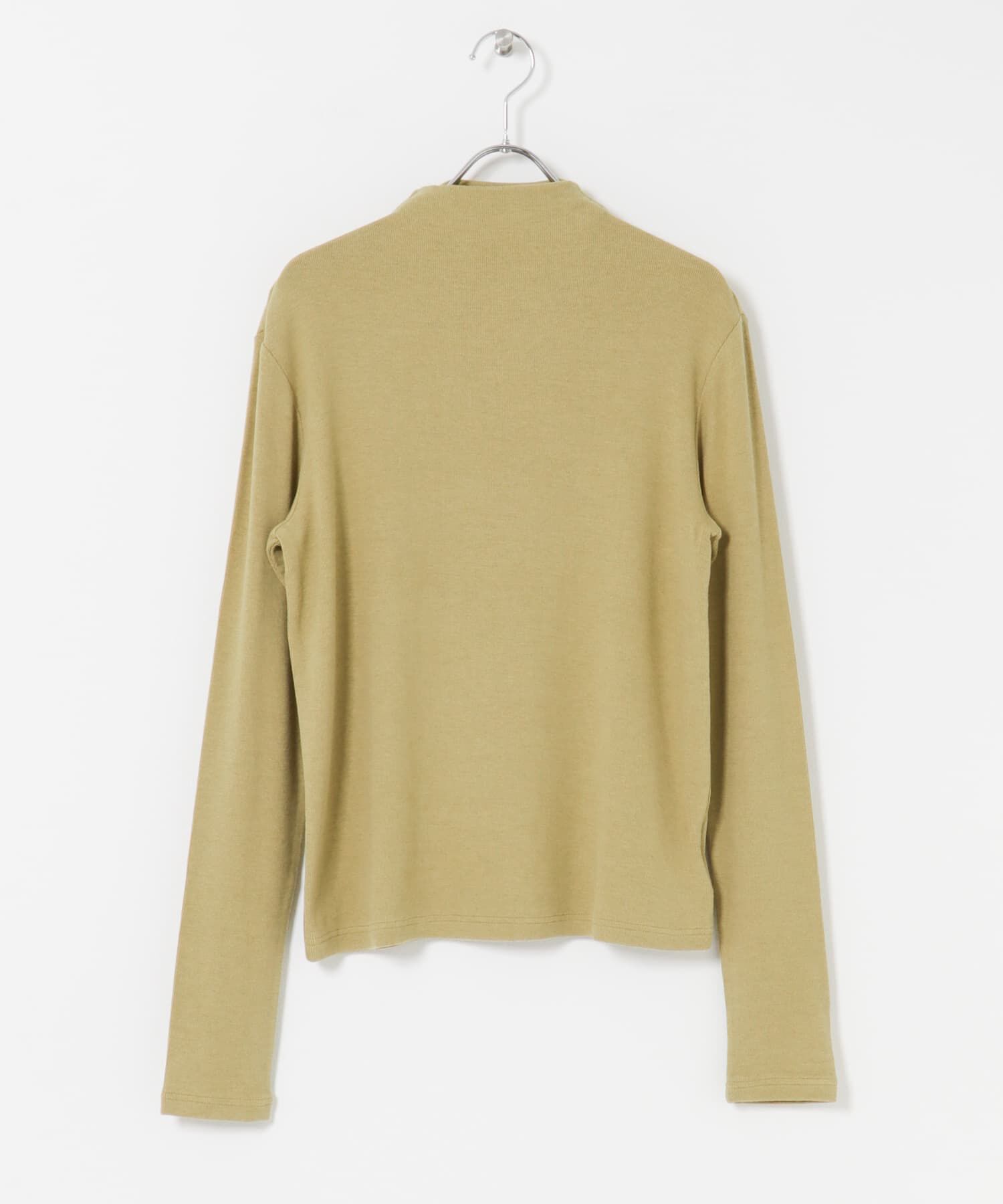 かぐれ「ボトルネックソフトリブカットソー」|Tシャツ・カットソー|