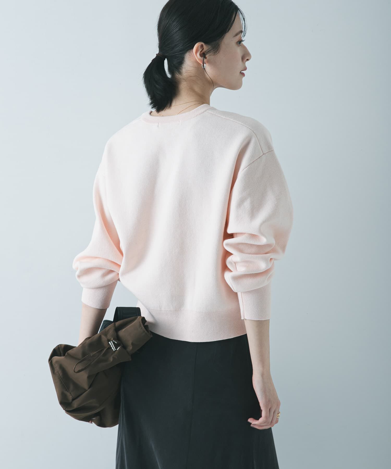 URBAN RESEARCH「ダブルフェイスクルーネックニット」|ニット・セーター|