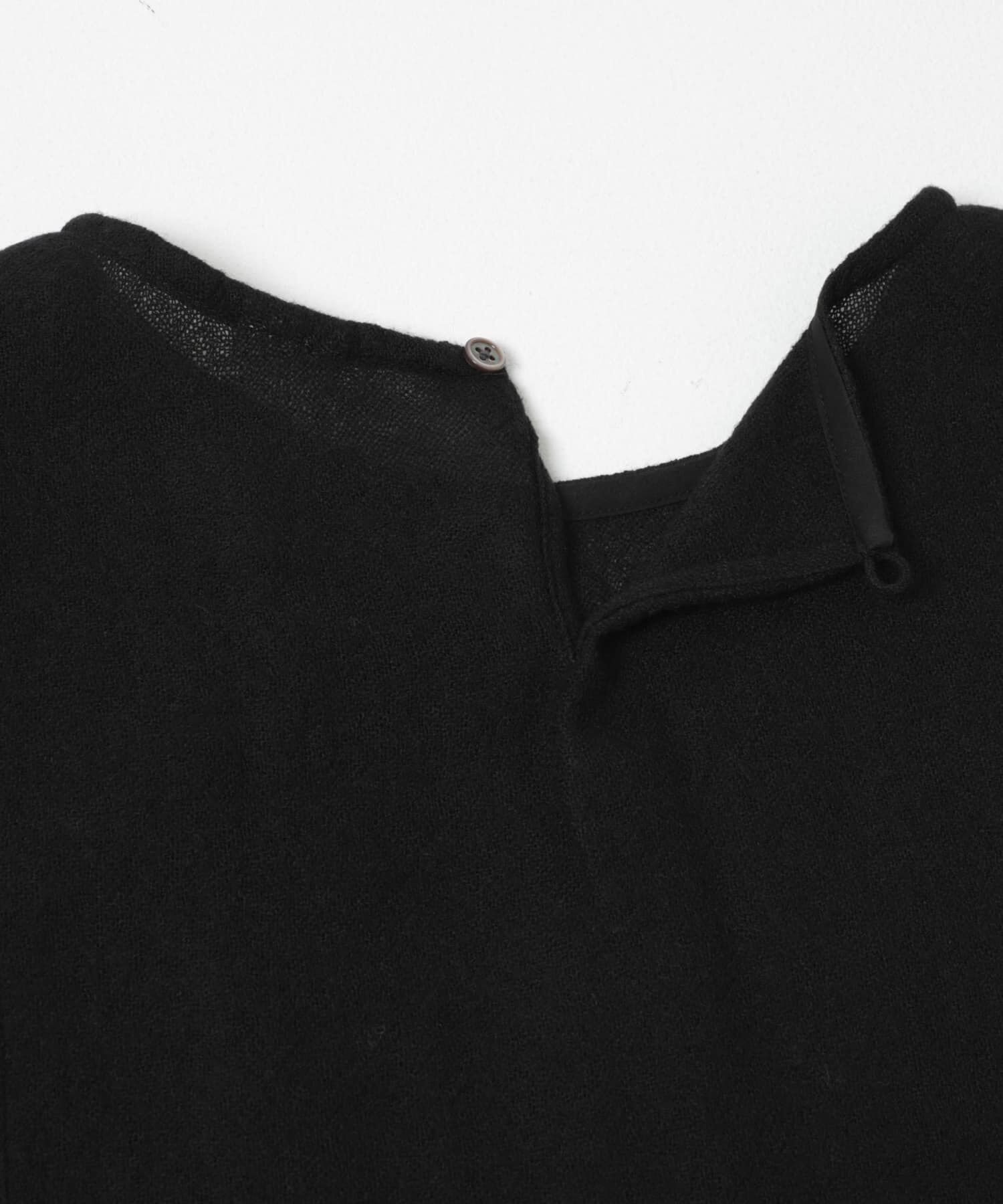 かぐれ「ウールガーゼギャザープルオーバー」|シャツ・ブラウス|