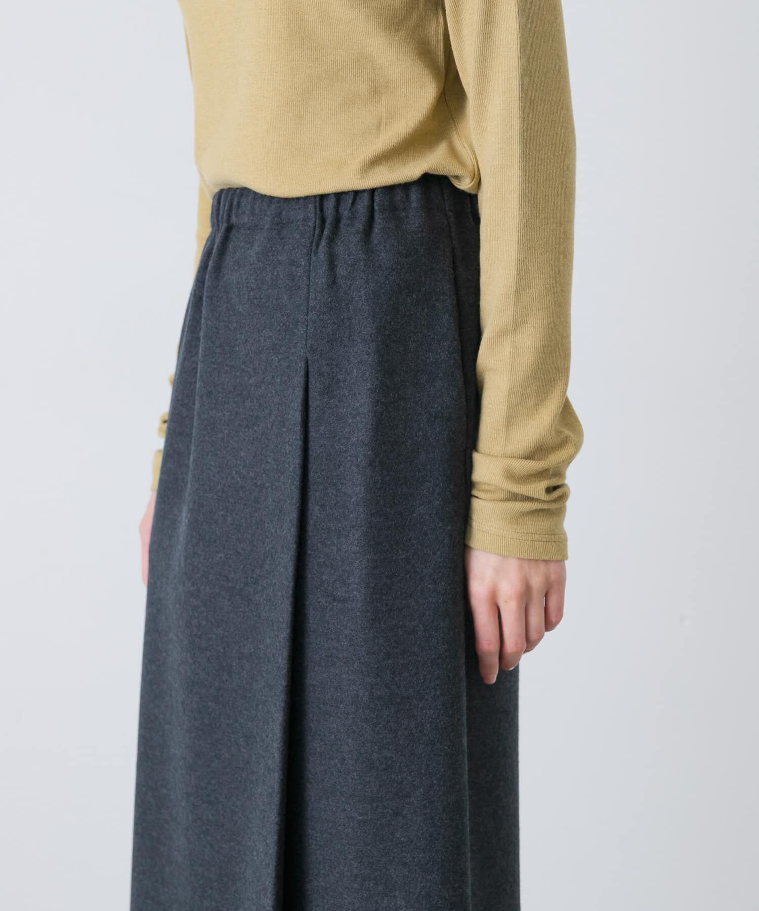 かぐれ「ウールカットストレートスカート」|スカート|