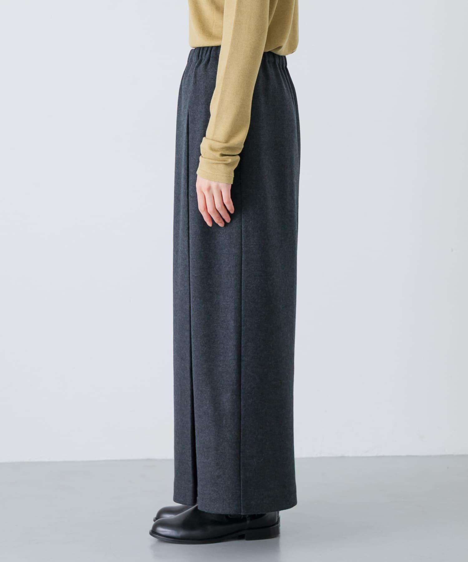 かぐれ「ウールカットストレートスカート」|スカート|