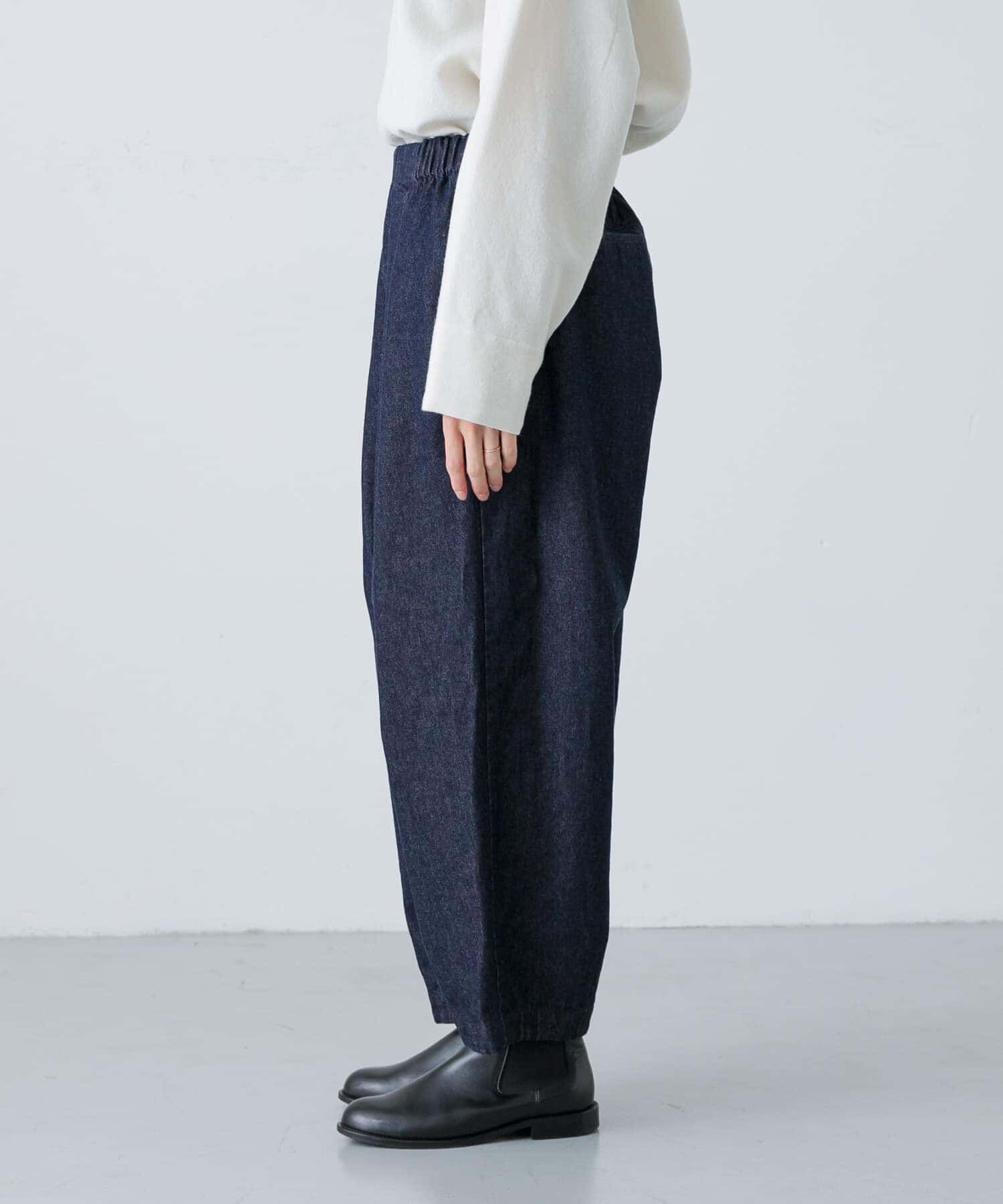 かぐれ「デニムクロップドパンツ」|デニム|