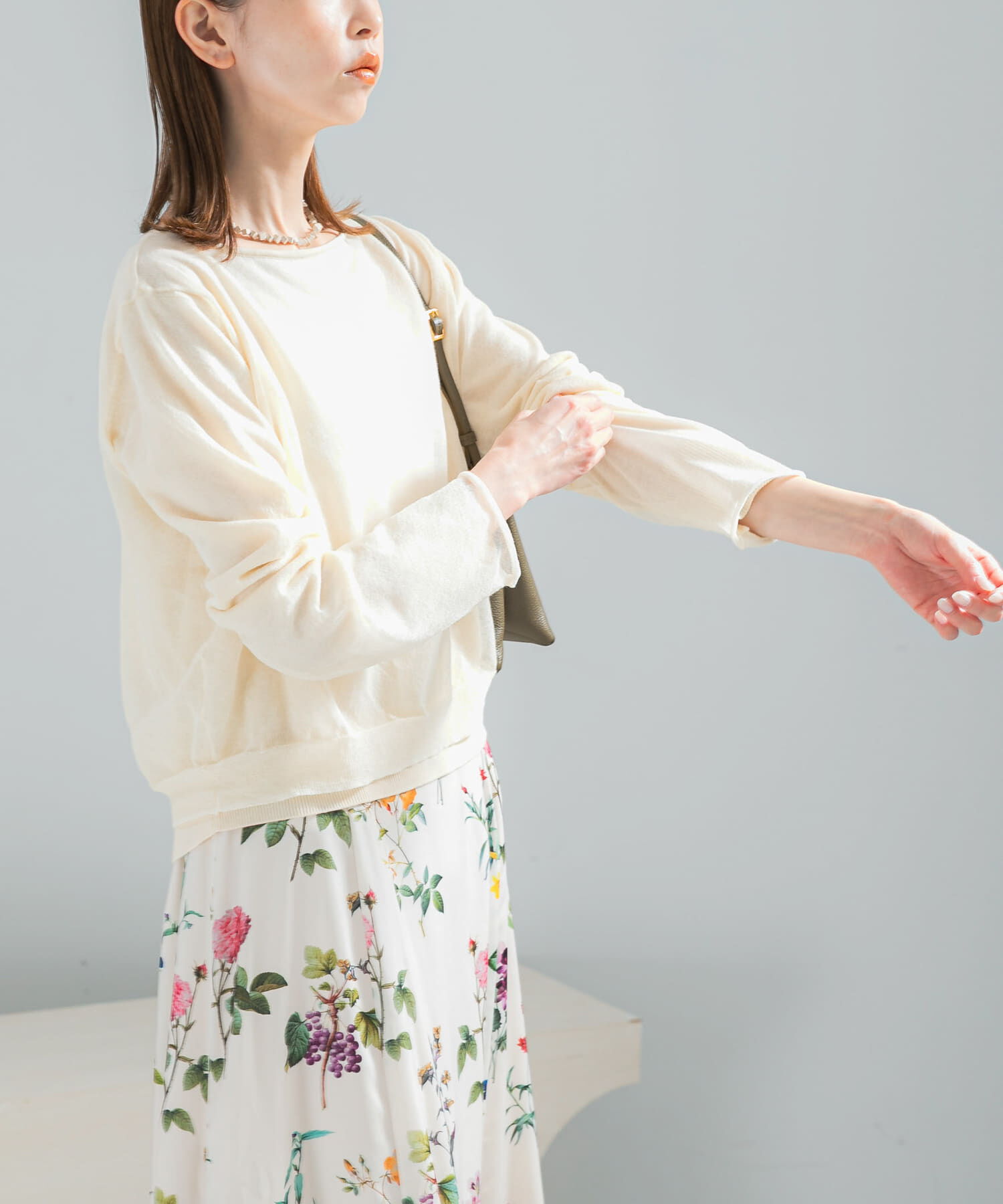 URBAN RESEARCH ROSSO「シアーレイヤードニット」|ニット・セーター|