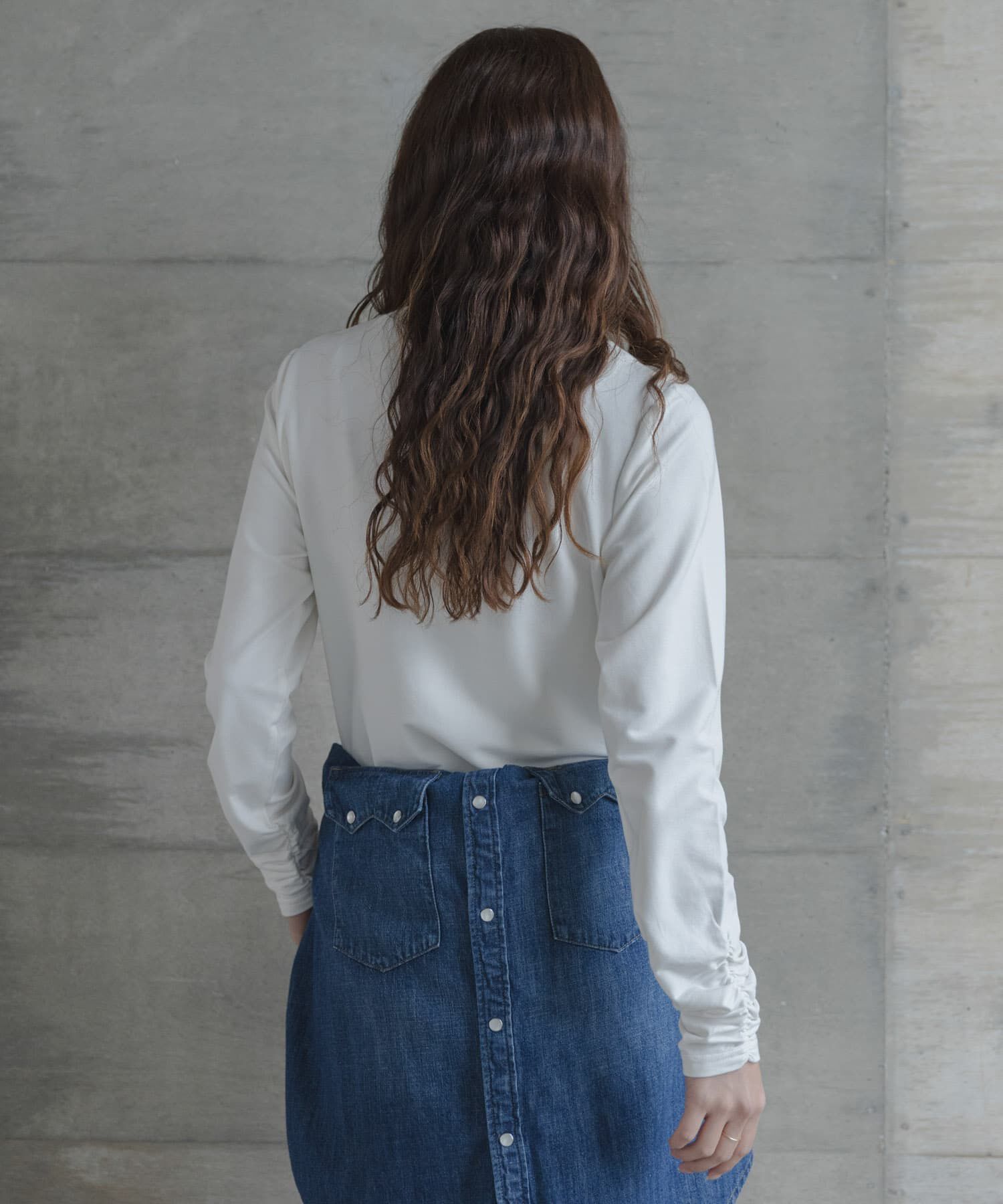 Sonny Label 「シャーリングデザインプルオーバー」|Tシャツ・カットソー|