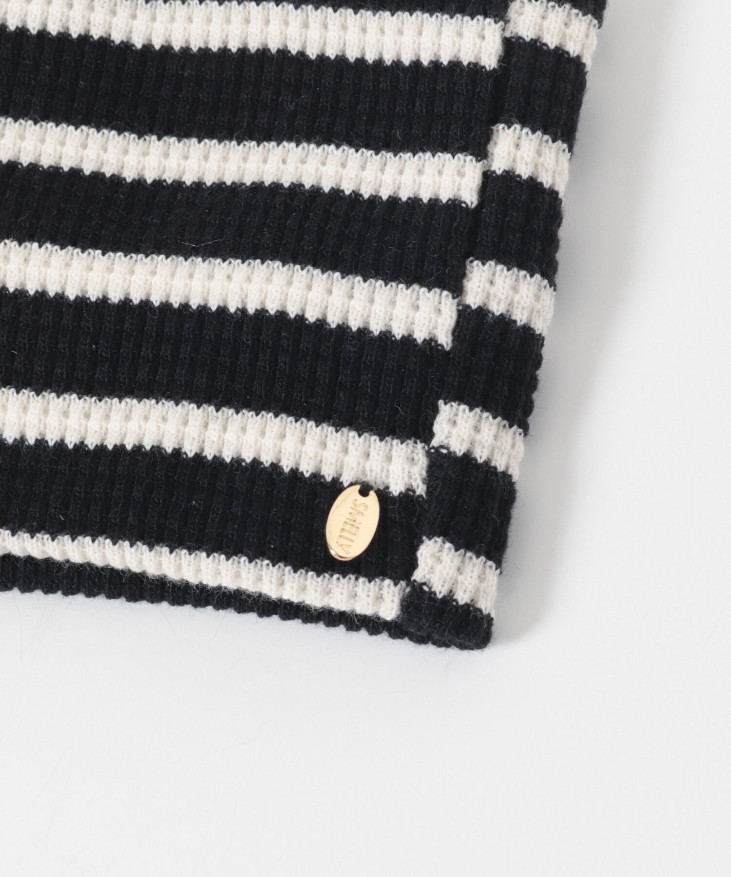 SMELLY「ボーダーワイドヘアバンド」|ヘアバンド|